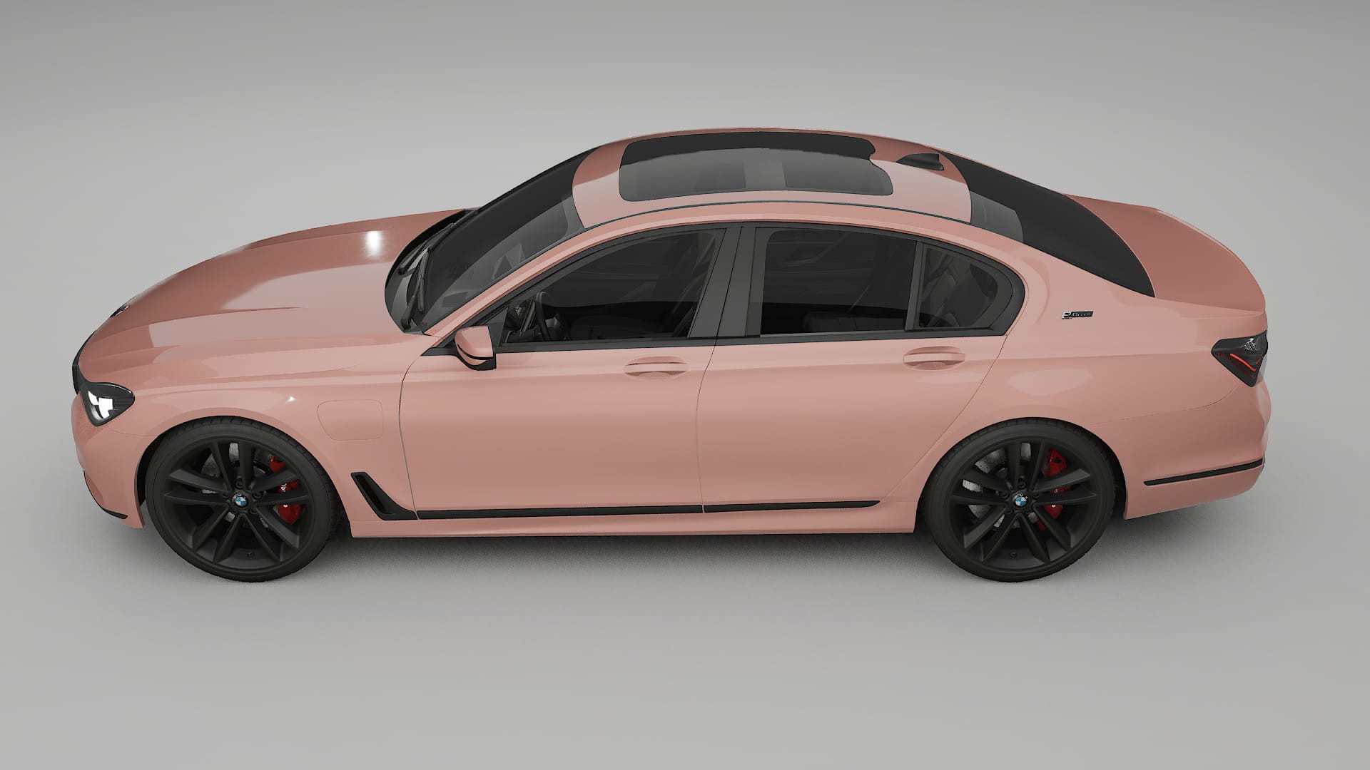 BMW 7 G11 G12 facelift LCI TPU Lakbeschermingsfolie | BLUSH Kleurveranderende PPF – Volledig Voorgesneden Kit