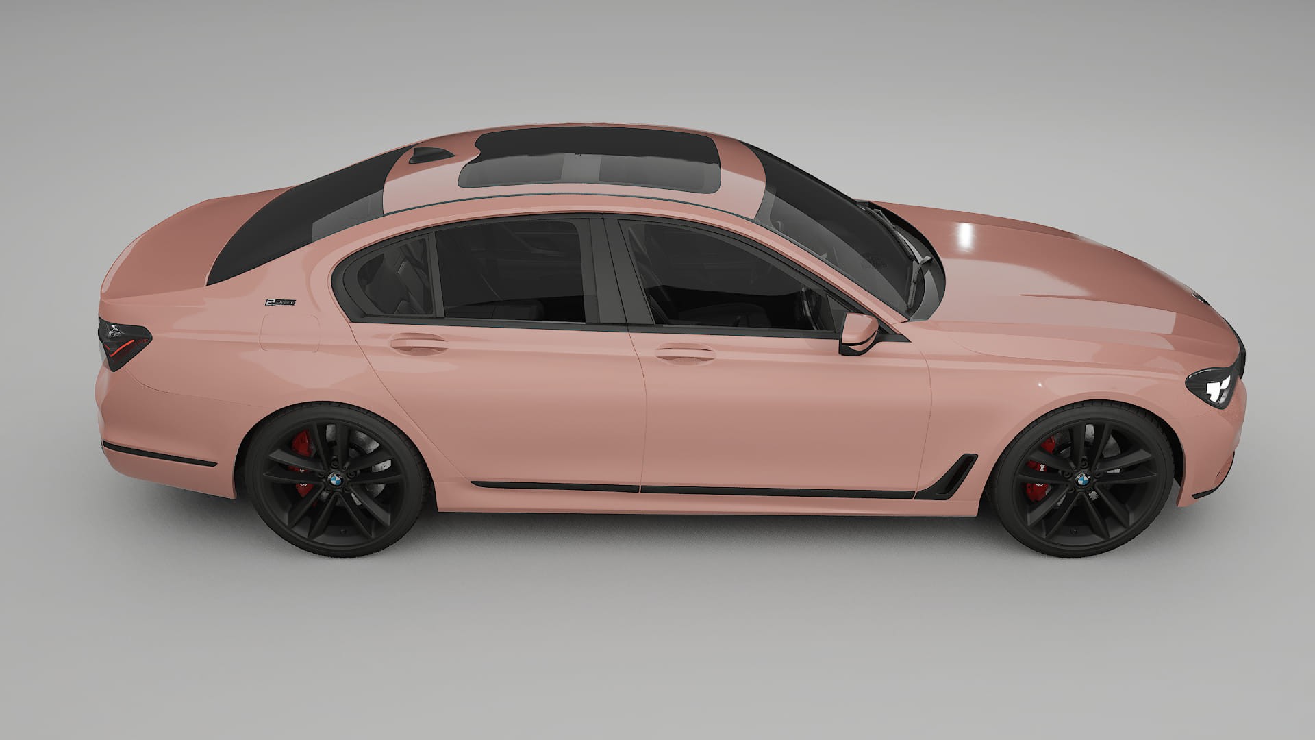 BMW 7 G11 G12 facelift LCI TPU Lakbeschermingsfolie | BLUSH Kleurveranderende PPF – Volledig Voorgesneden Kit