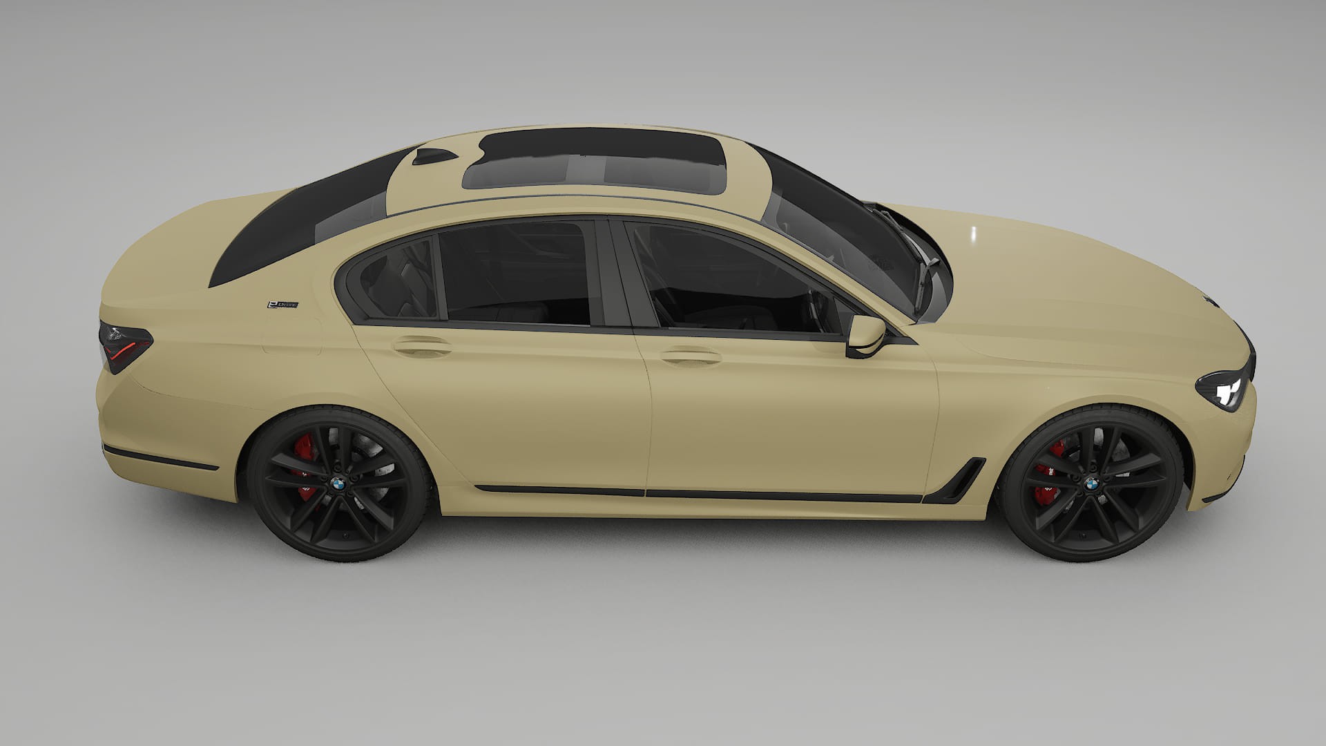 BMW 7 G11 G12 facelift LCI TPU Lakbeschermingsfolie | SAND Kleurveranderende PPF – Volledig Voorgesneden Kit