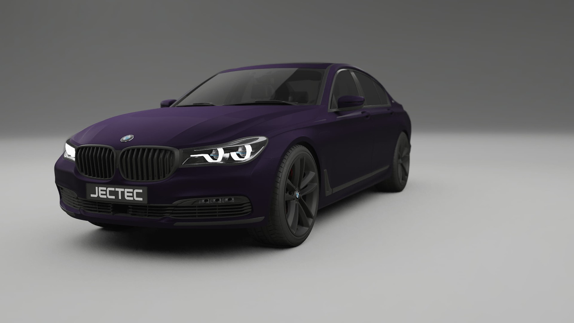 BMW 7 G11 G12 facelift LCI TPU Lakbeschermingsfolie | VIOLET Kleurveranderende PPF – Volledig Voorgesneden Kit