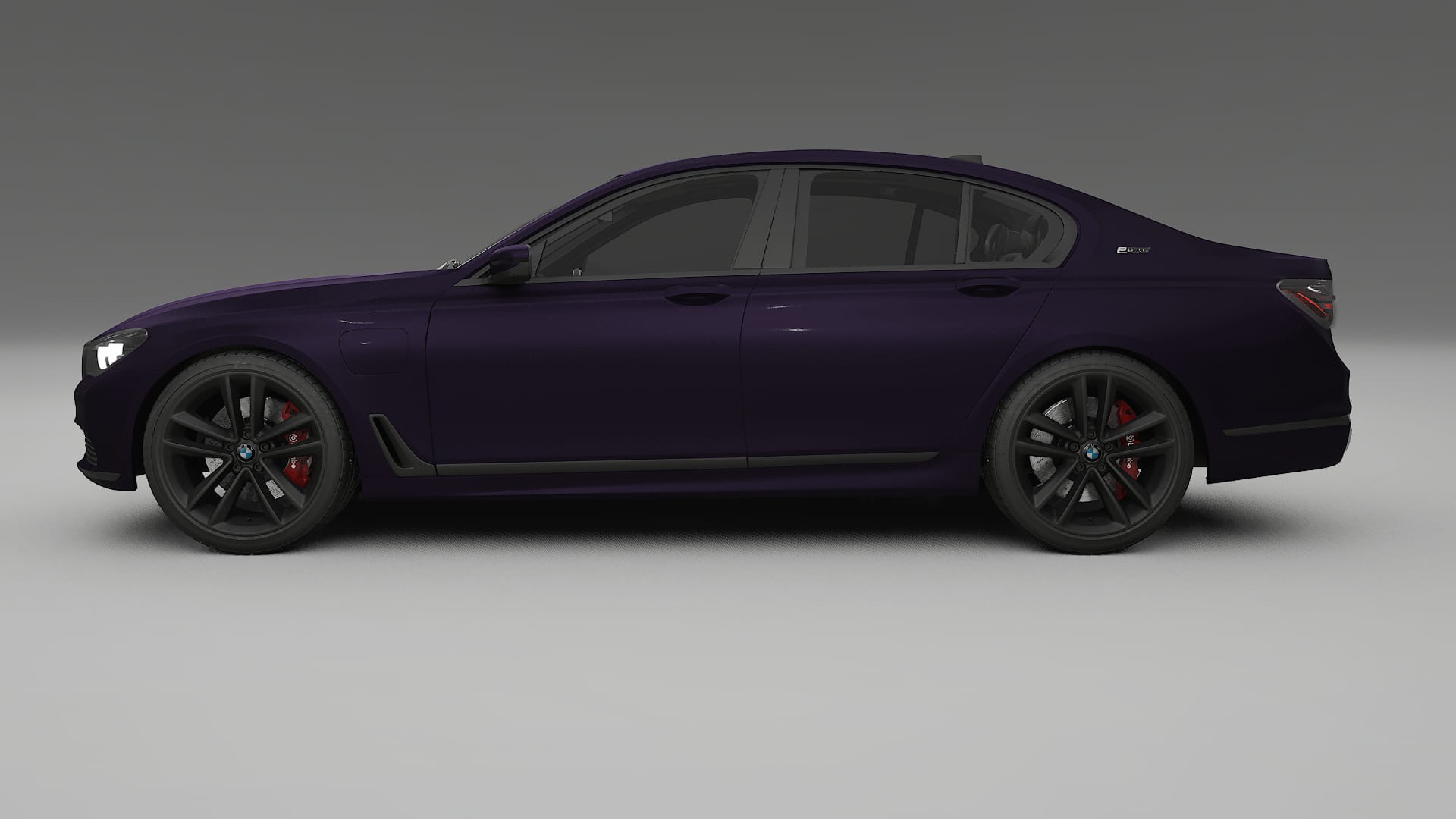 BMW 7 G11 G12 facelift LCI TPU Lakbeschermingsfolie | VIOLET Kleurveranderende PPF – Volledig Voorgesneden Kit
