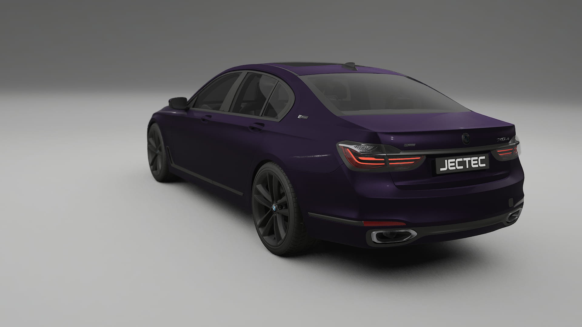 BMW 7 G11 G12 facelift LCI TPU Lakbeschermingsfolie | VIOLET Kleurveranderende PPF – Volledig Voorgesneden Kit