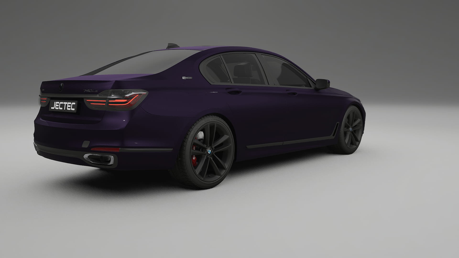 BMW 7 G11 G12 facelift LCI TPU Lakbeschermingsfolie | VIOLET Kleurveranderende PPF – Volledig Voorgesneden Kit