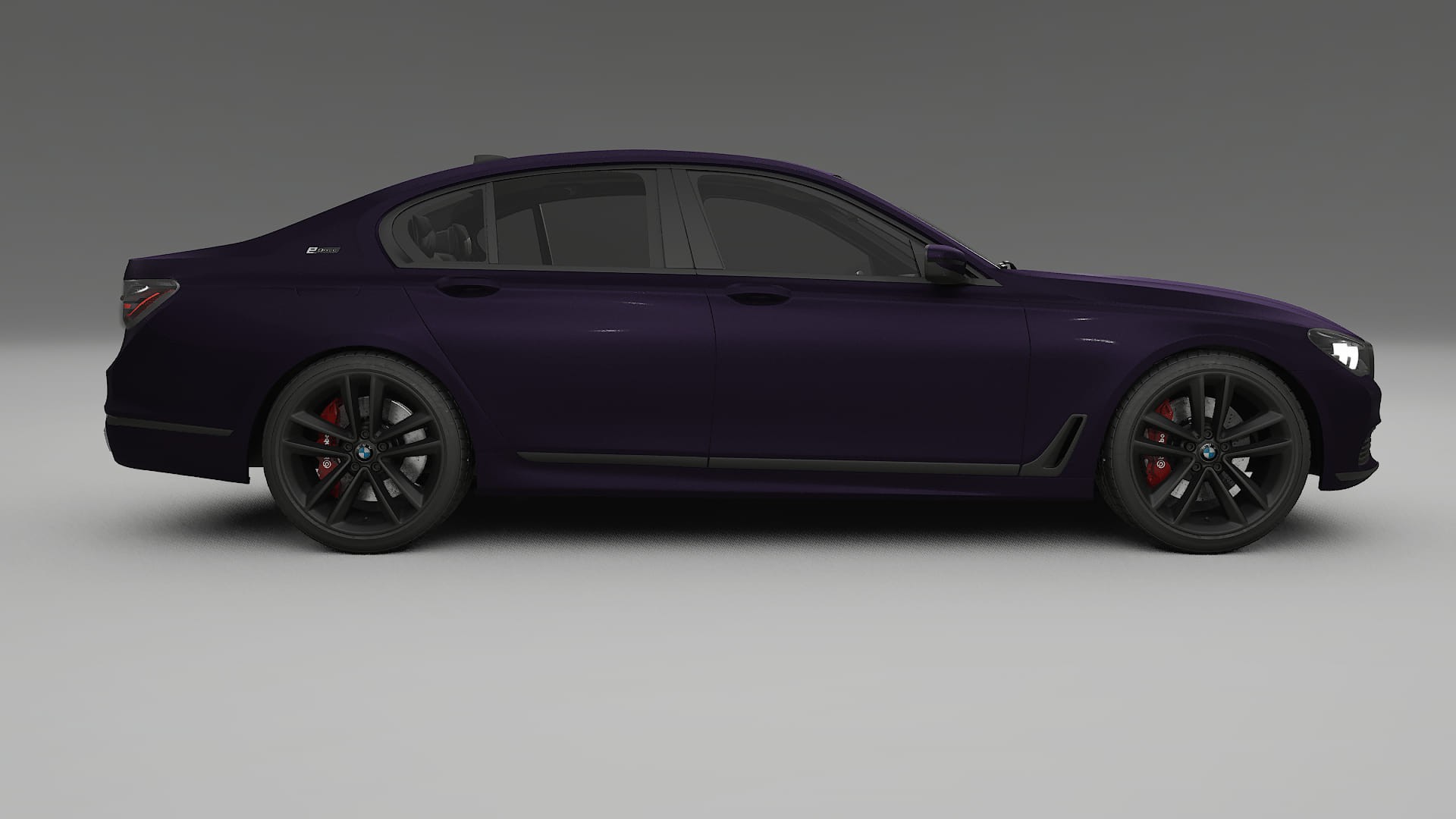 BMW 7 G11 G12 facelift LCI TPU Lakbeschermingsfolie | VIOLET Kleurveranderende PPF – Volledig Voorgesneden Kit