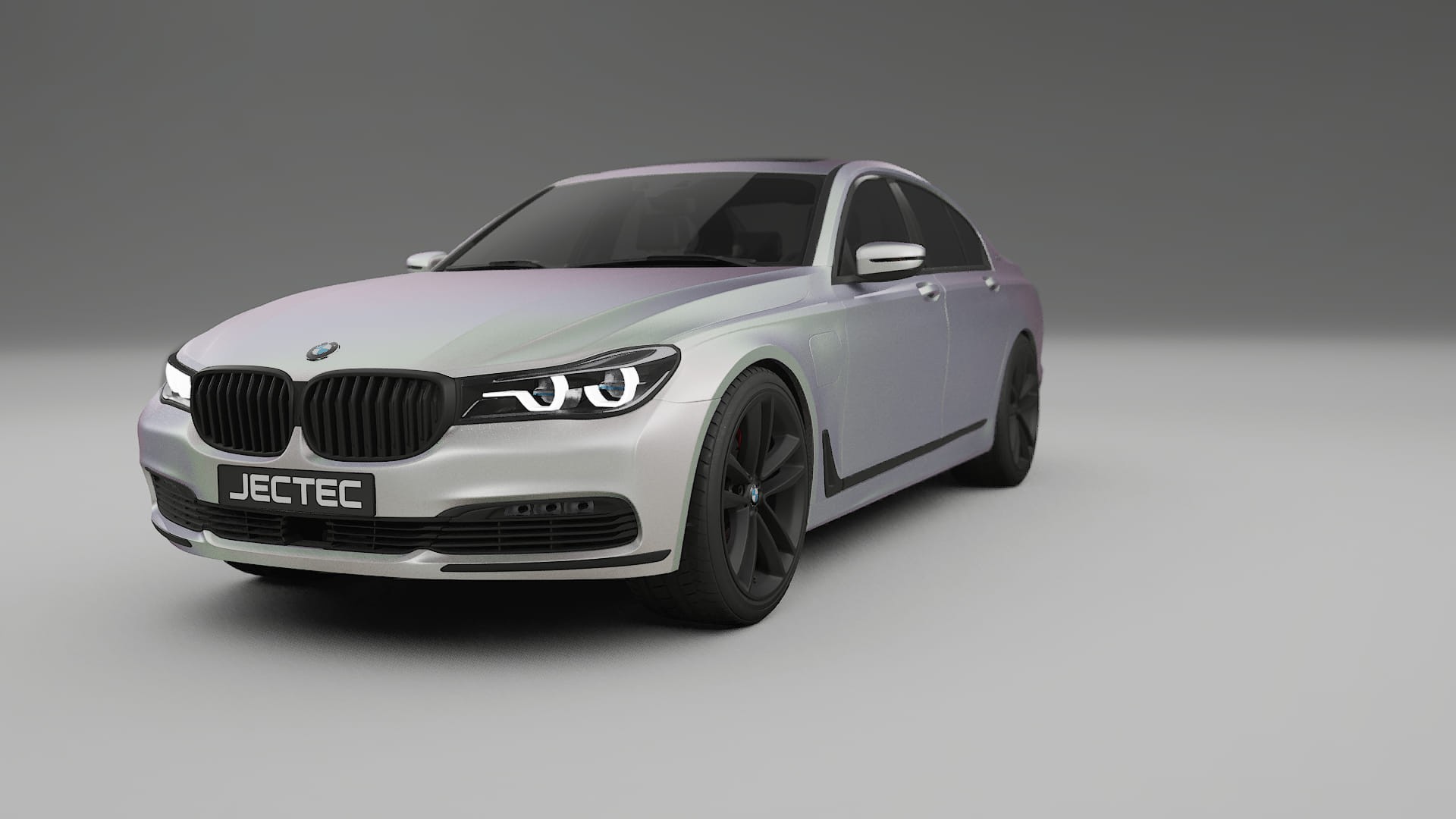 BMW 7 G11 G12 facelift LCI TPU Lakbeschermingsfolie | NEBULA Kleurveranderende PPF – Volledig Voorgesneden Kit
