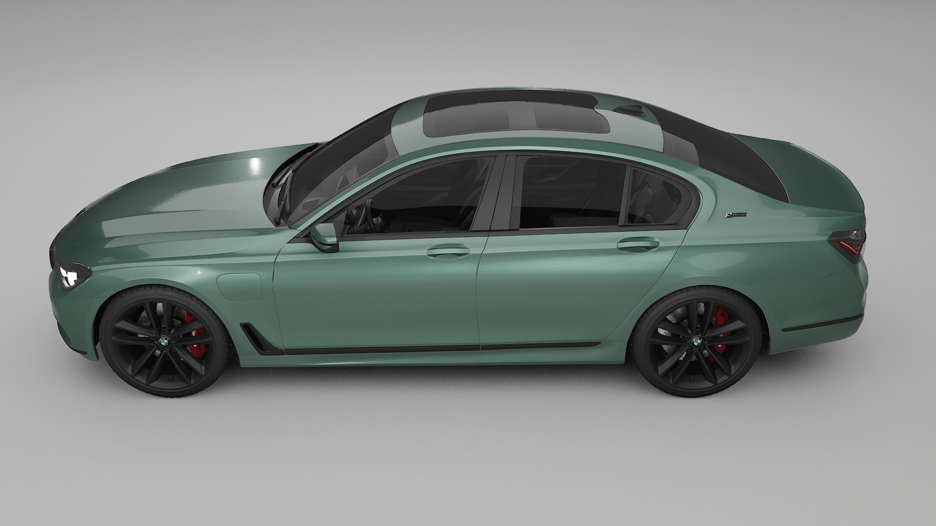 BMW 7 G11 G12 facelift LCI TPU Lakbeschermingsfolie | EVERGREEN Kleurveranderende PPF – Volledig Voorgesneden Kit