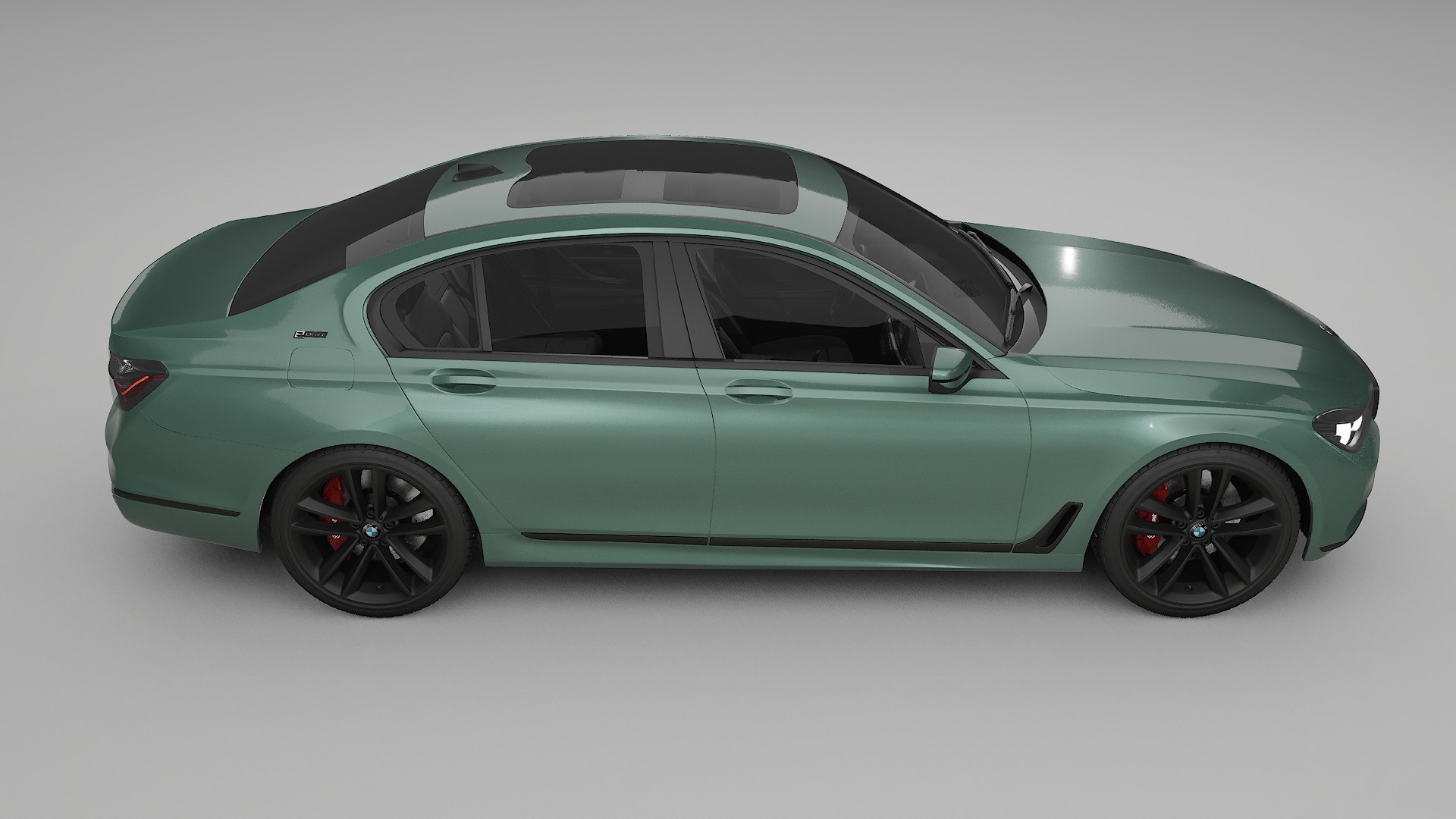 BMW 7 G11 G12 facelift LCI TPU Lakbeschermingsfolie | EVERGREEN Kleurveranderende PPF – Volledig Voorgesneden Kit