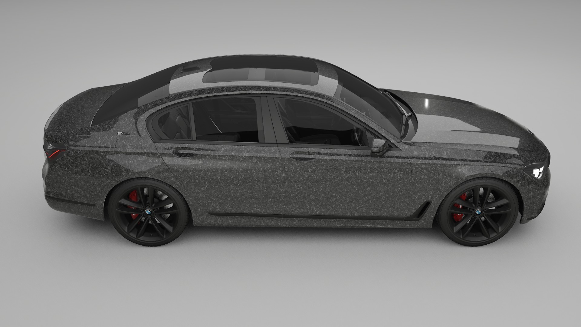 BMW 7 G11 G12 facelift LCI TPU Lakbeschermingsfolie | FORGED S Kleurveranderende PPF – Volledig Voorgesneden Kit