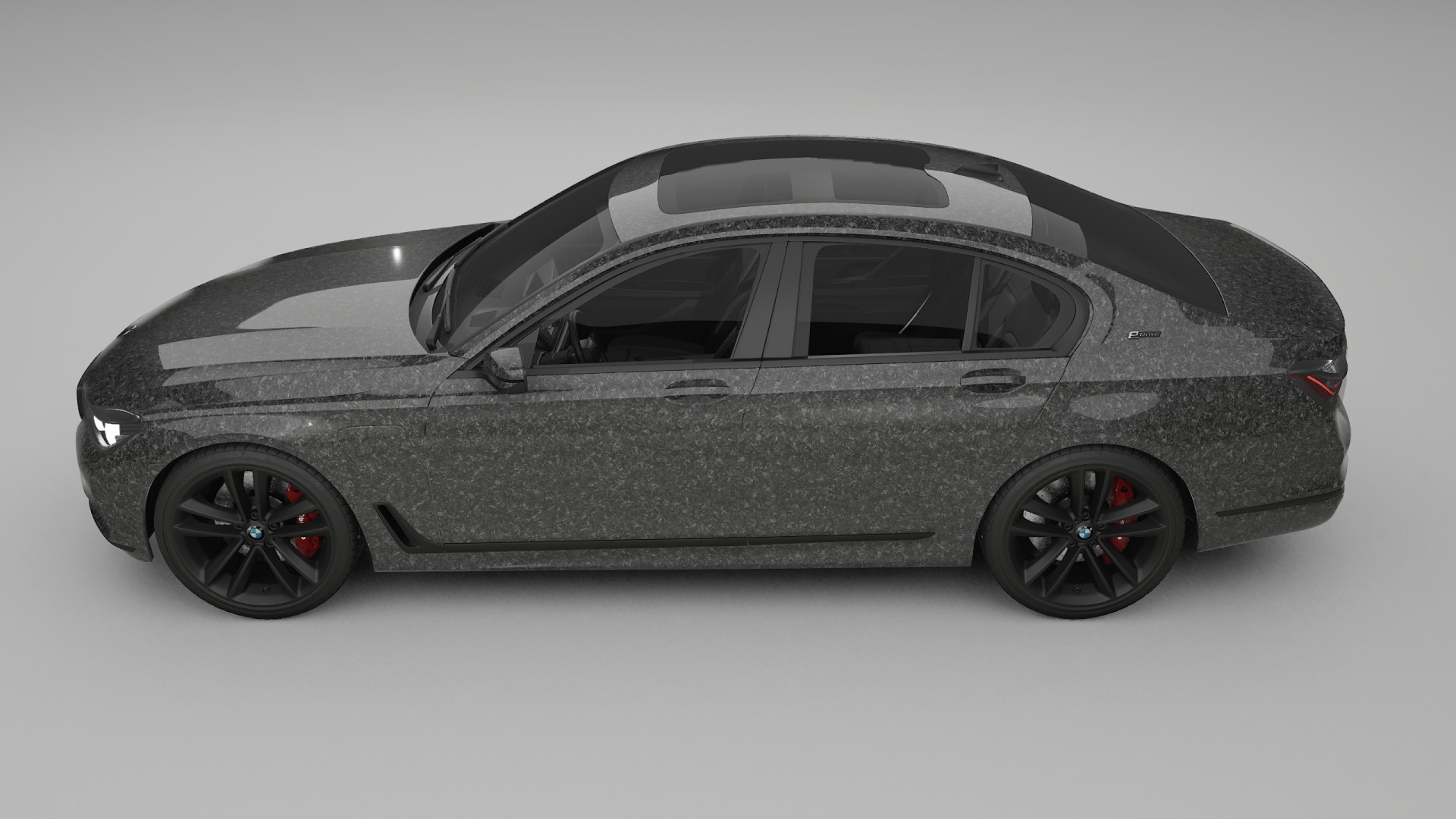 BMW 7 G11 G12 facelift LCI TPU Lakbeschermingsfolie | FORGED S Kleurveranderende PPF – Volledig Voorgesneden Kit