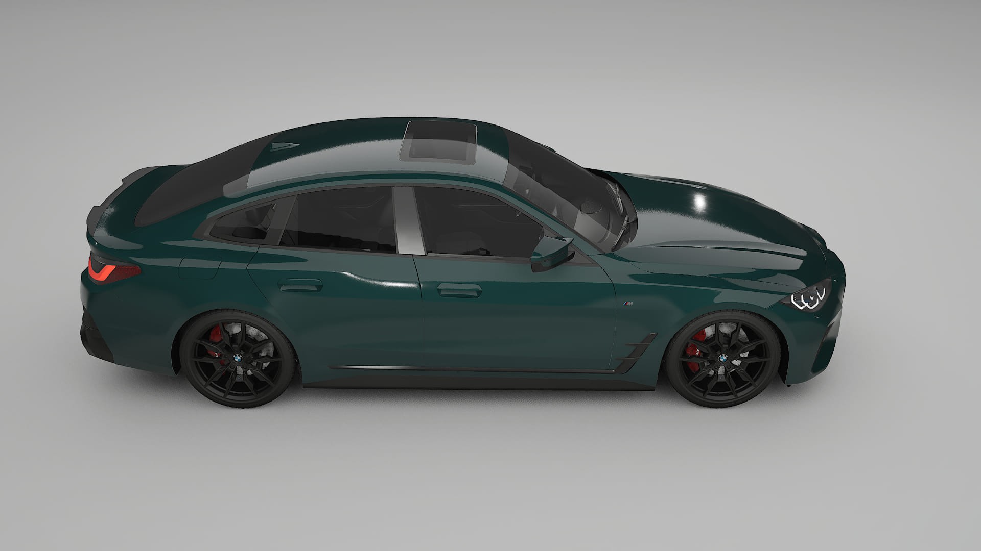 BMW I4 G26 M Package TPU Lakbeschermingsfolie | INFERNO Kleurveranderende PPF – Volledig Voorgesneden Kit