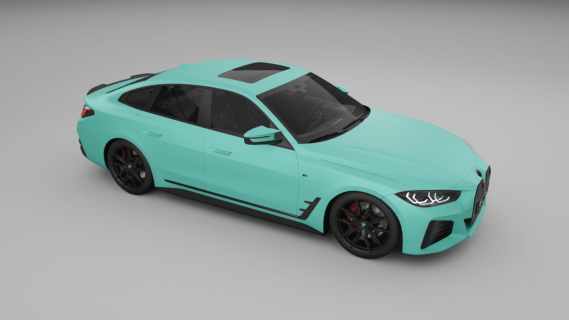 BMW I4 G26 M Package TPU Lakbeschermingsfolie | FROST Kleurveranderende PPF – Volledig Voorgesneden Kit