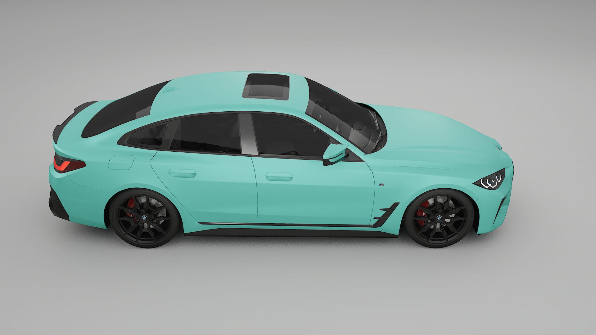 BMW I4 G26 M Package TPU Lakbeschermingsfolie | FROST Kleurveranderende PPF – Volledig Voorgesneden Kit