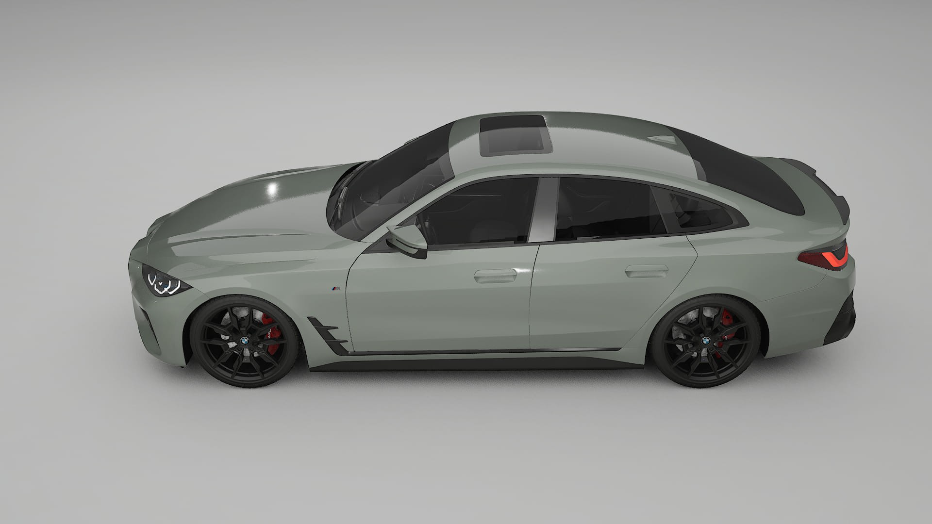 BMW I4 G26 M Package TPU Lakbeschermingsfolie | SLATE Kleurveranderende PPF – Volledig Voorgesneden Kit