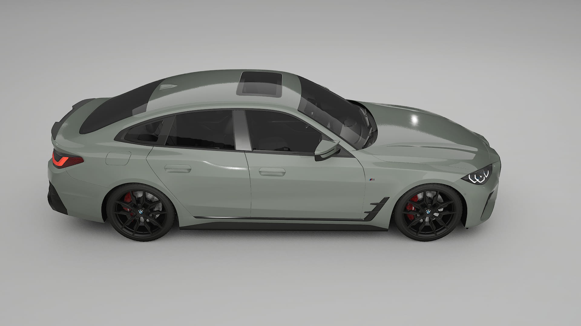 BMW I4 G26 M Package TPU Lakbeschermingsfolie | SLATE Kleurveranderende PPF – Volledig Voorgesneden Kit