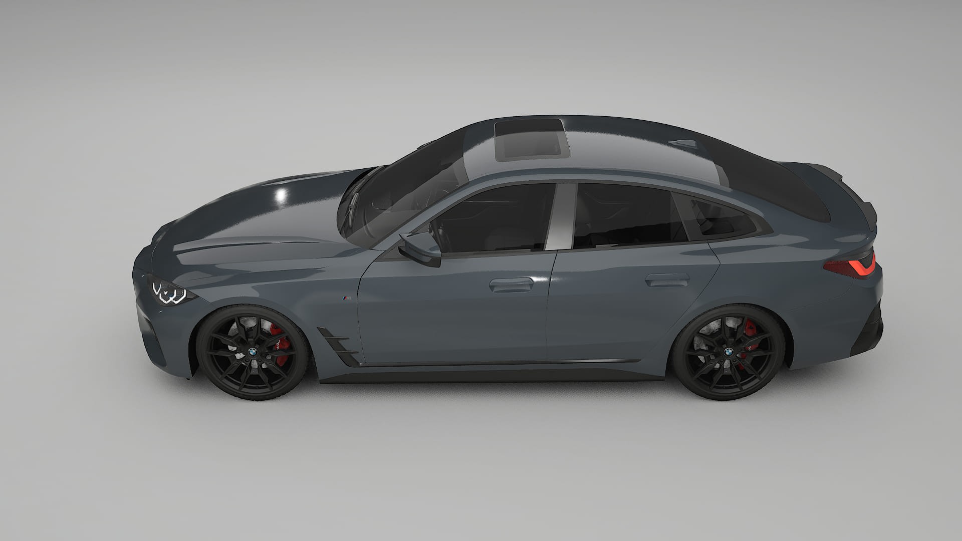 BMW I4 G26 M Package TPU Lakbeschermingsfolie | GRANITE Kleurveranderende PPF – Volledig Voorgesneden Kit