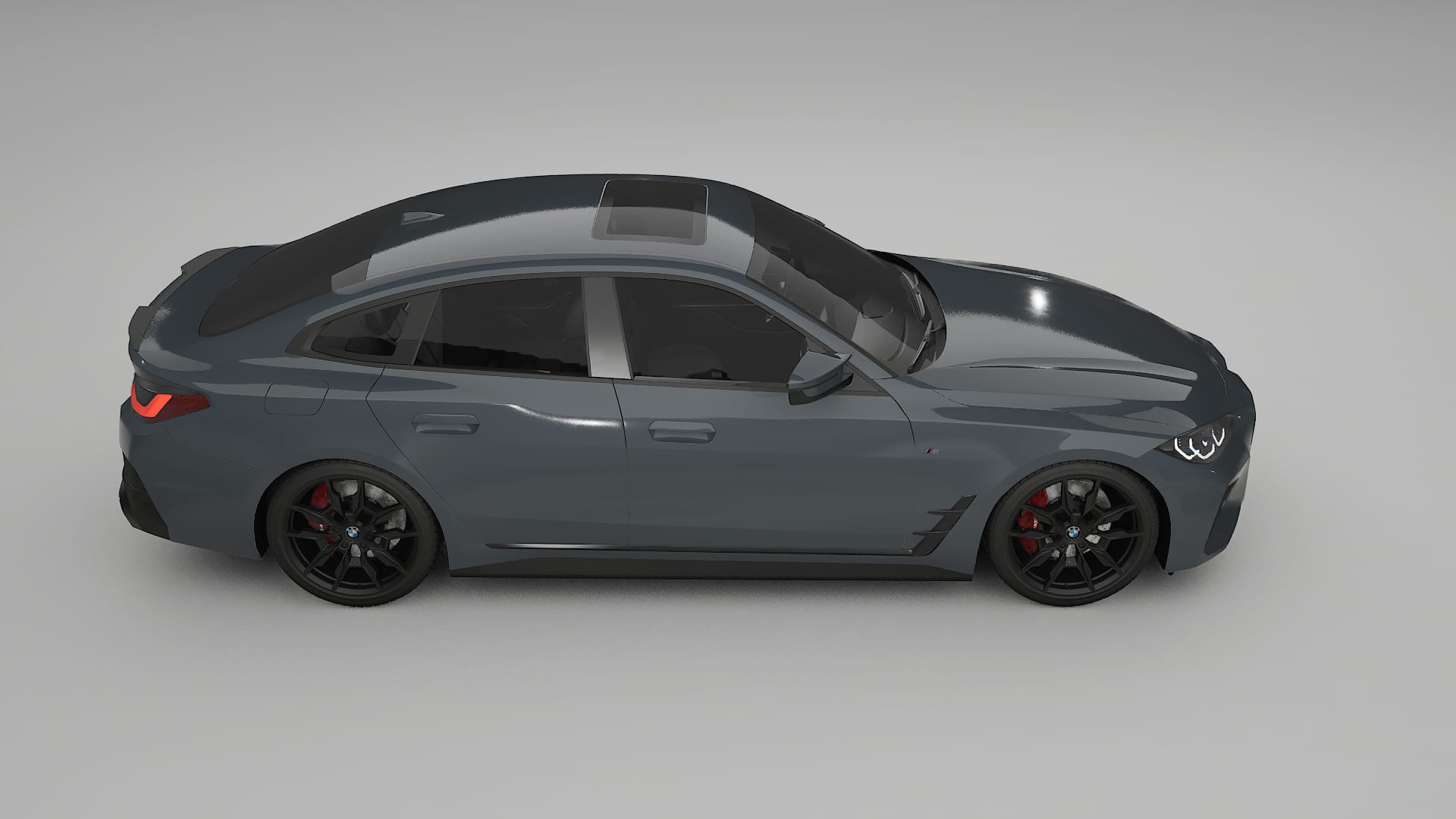 BMW I4 G26 M Package TPU Lakbeschermingsfolie | GRANITE Kleurveranderende PPF – Volledig Voorgesneden Kit