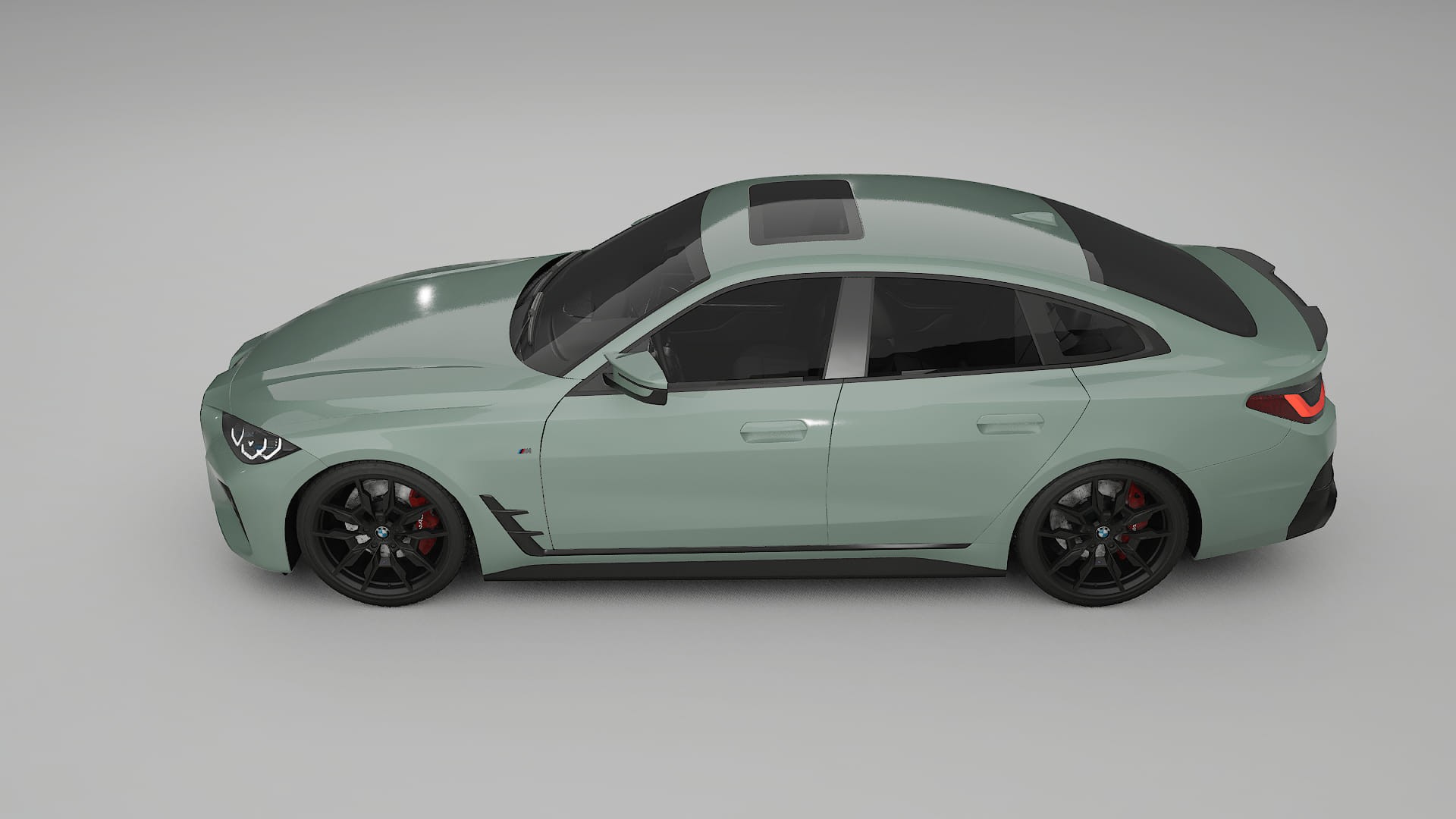 BMW I4 G26 M Package TPU Lakbeschermingsfolie | CINDER Kleurveranderende PPF – Volledig Voorgesneden Kit