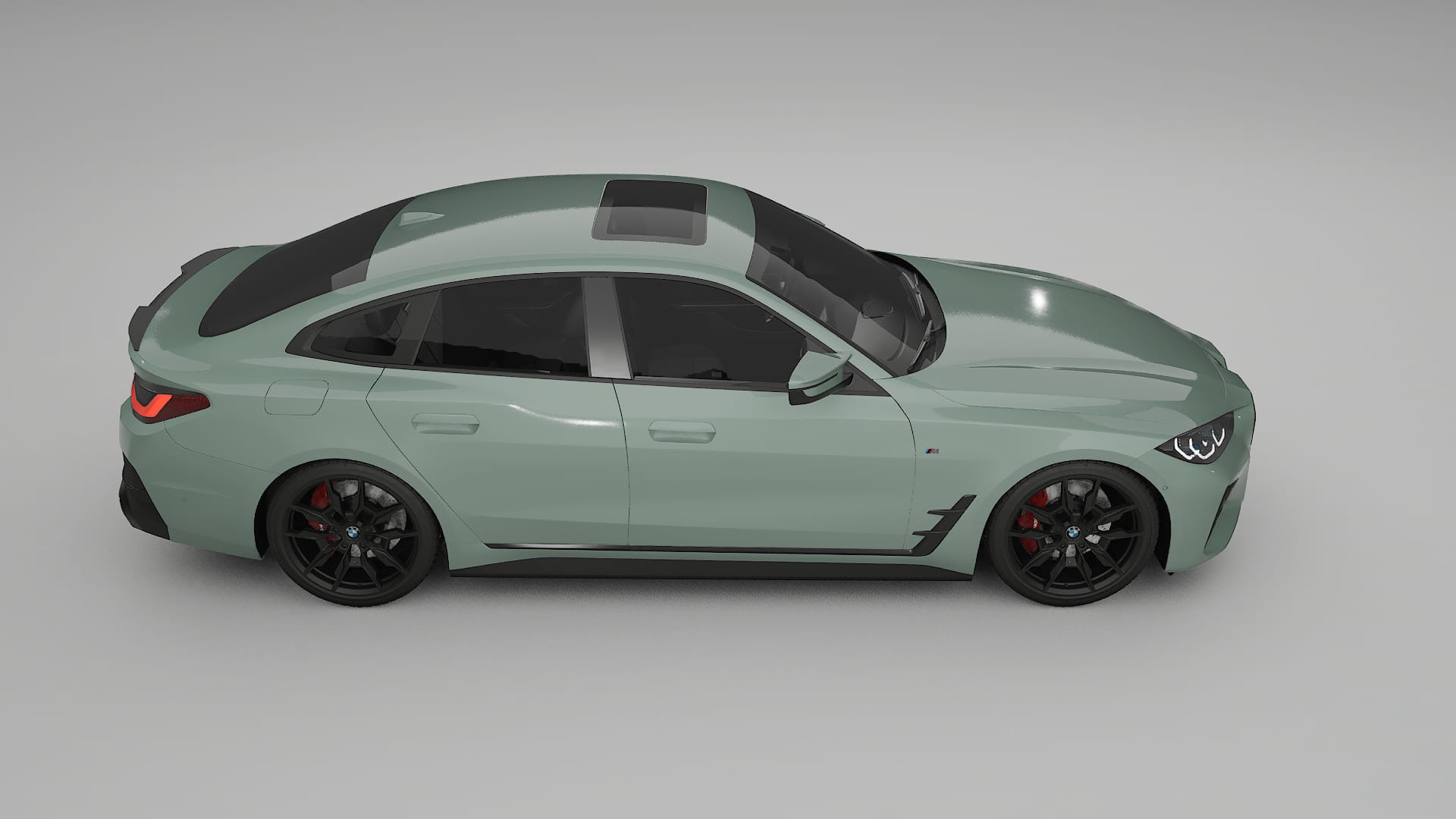 BMW I4 G26 M Package TPU Lakbeschermingsfolie | CINDER Kleurveranderende PPF – Volledig Voorgesneden Kit