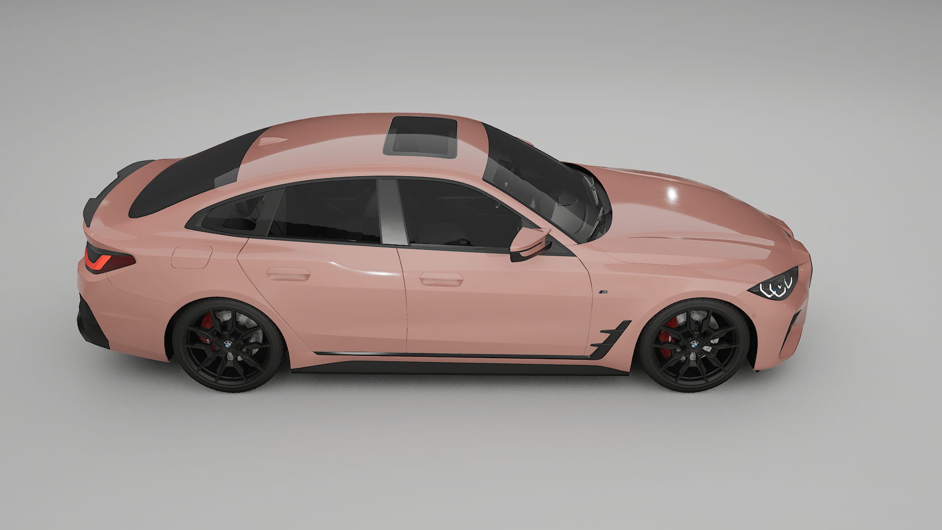 BMW I4 G26 M Package TPU Lakbeschermingsfolie | BLUSH Kleurveranderende PPF – Volledig Voorgesneden Kit