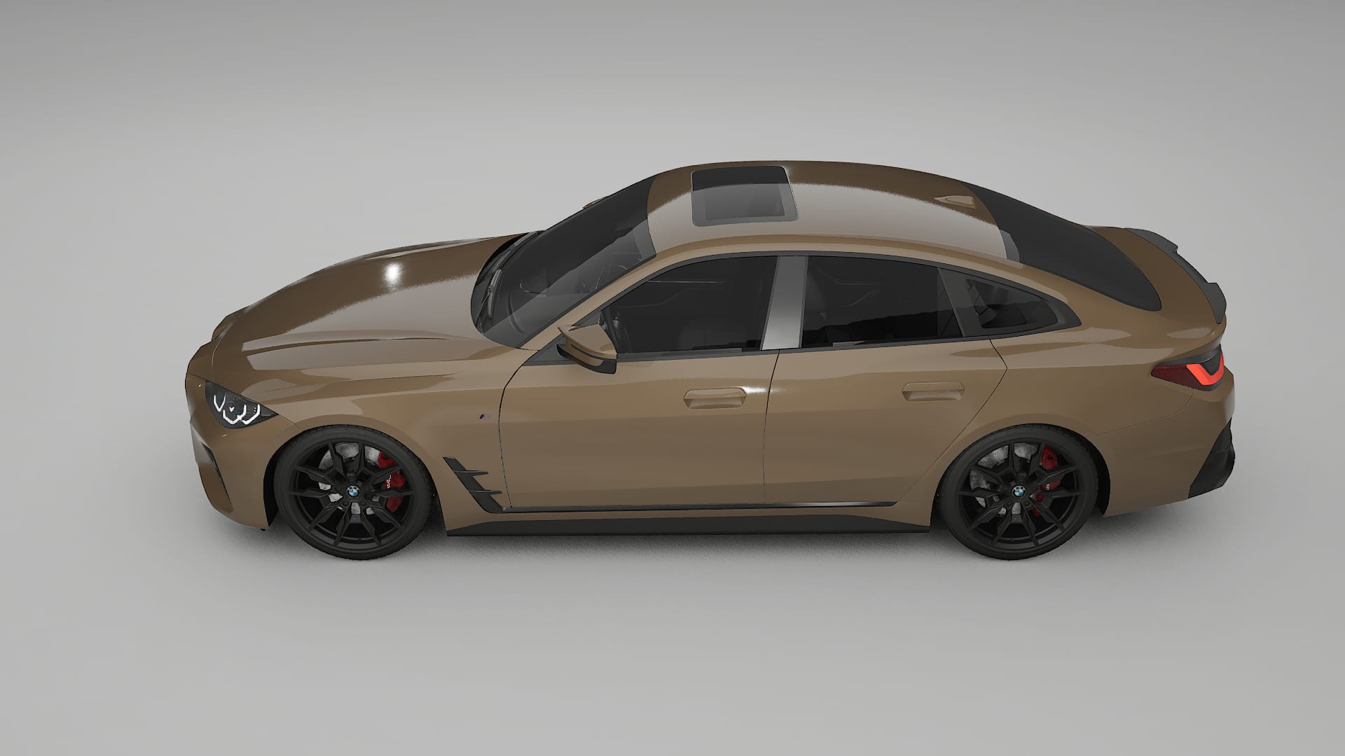 BMW I4 G26 M Package TPU Lakbeschermingsfolie | SAHARA Kleurveranderende PPF – Volledig Voorgesneden Kit