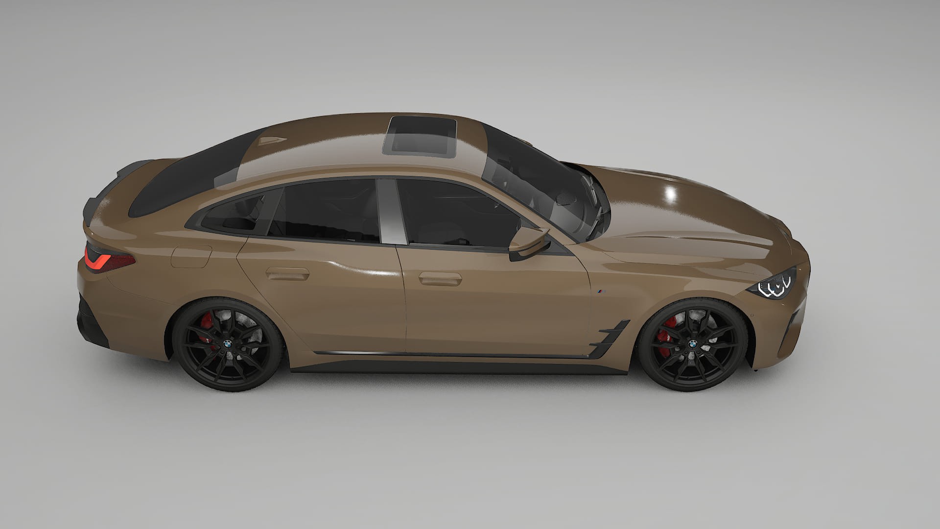 BMW I4 G26 M Package TPU Lakbeschermingsfolie | SAHARA Kleurveranderende PPF – Volledig Voorgesneden Kit
