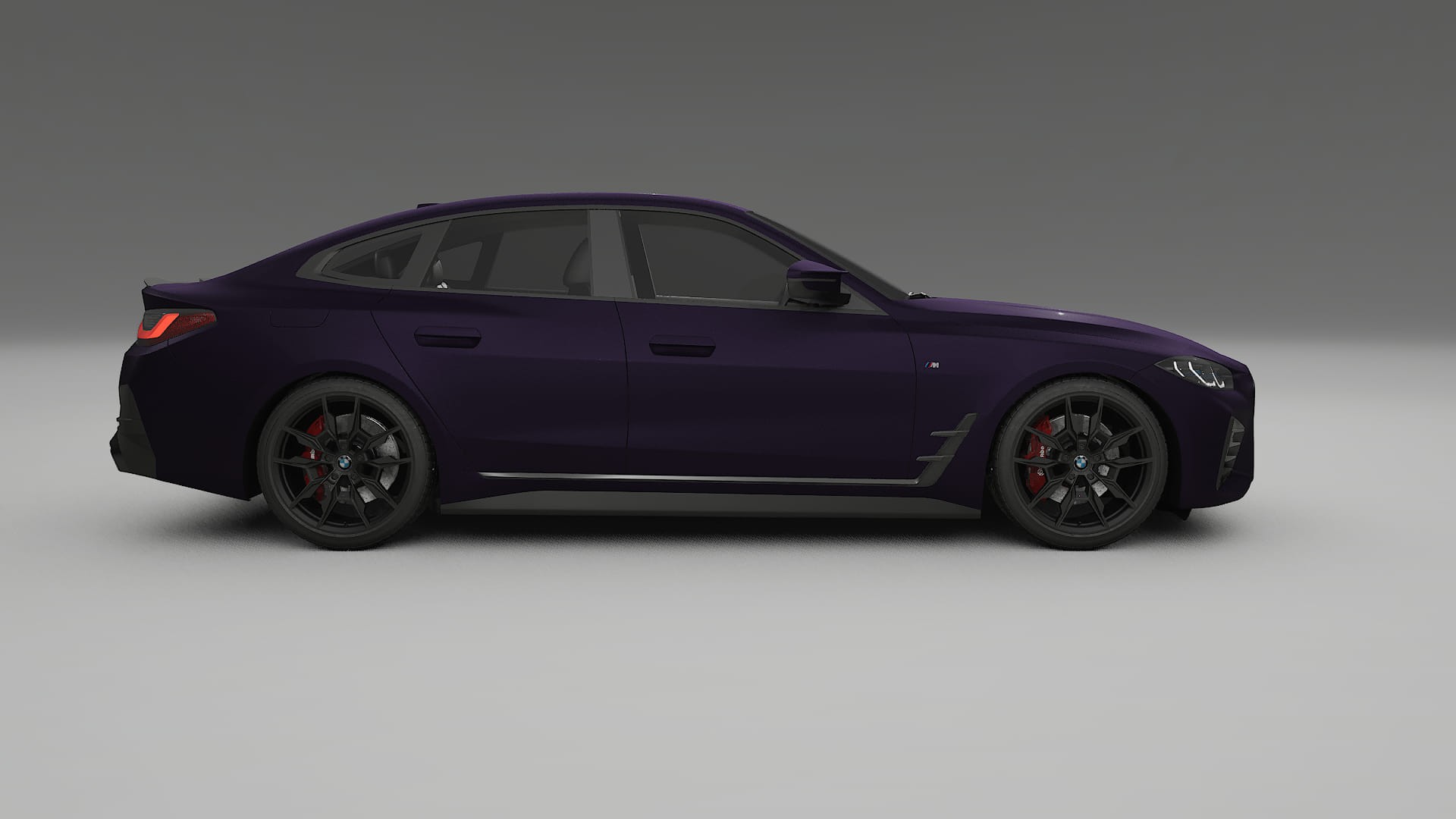 BMW I4 G26 M Package TPU Lakbeschermingsfolie | VIOLET Kleurveranderende PPF – Volledig Voorgesneden Kit