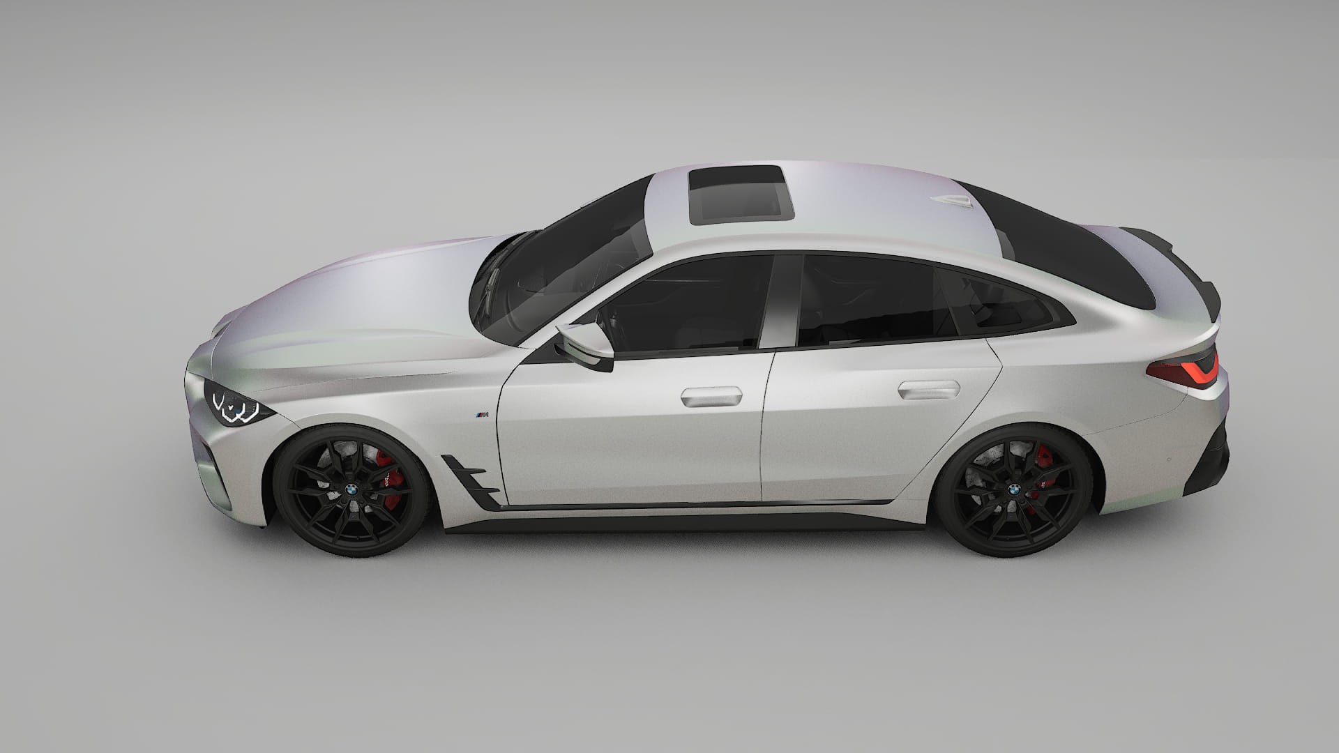 BMW I4 G26 M Package TPU Lakbeschermingsfolie | NEBULA Kleurveranderende PPF – Volledig Voorgesneden Kit