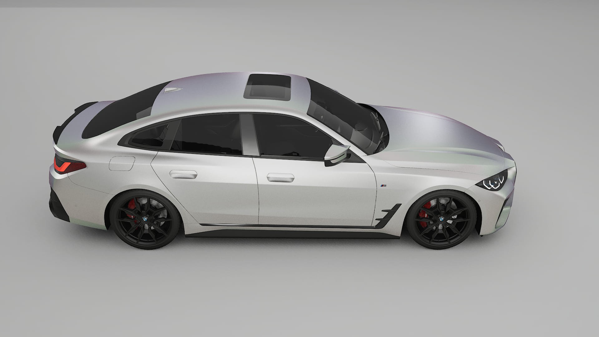 BMW I4 G26 M Package TPU Lakbeschermingsfolie | NEBULA Kleurveranderende PPF – Volledig Voorgesneden Kit