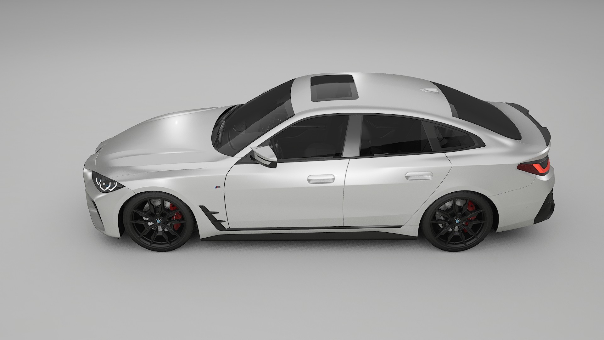 BMW I4 G26 M Package TPU Lakbeschermingsfolie | OPAL Kleurveranderende PPF – Volledig Voorgesneden Kit