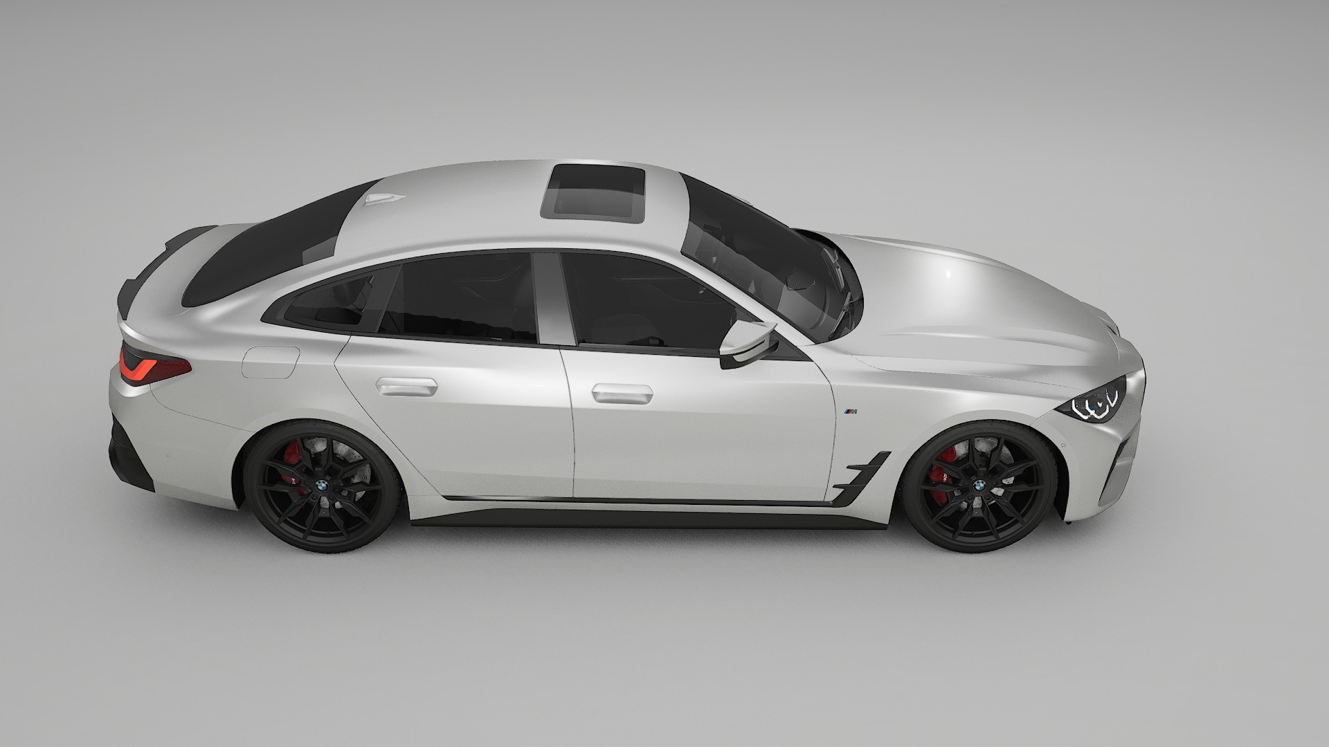 BMW I4 G26 M Package TPU Lakbeschermingsfolie | OPAL Kleurveranderende PPF – Volledig Voorgesneden Kit