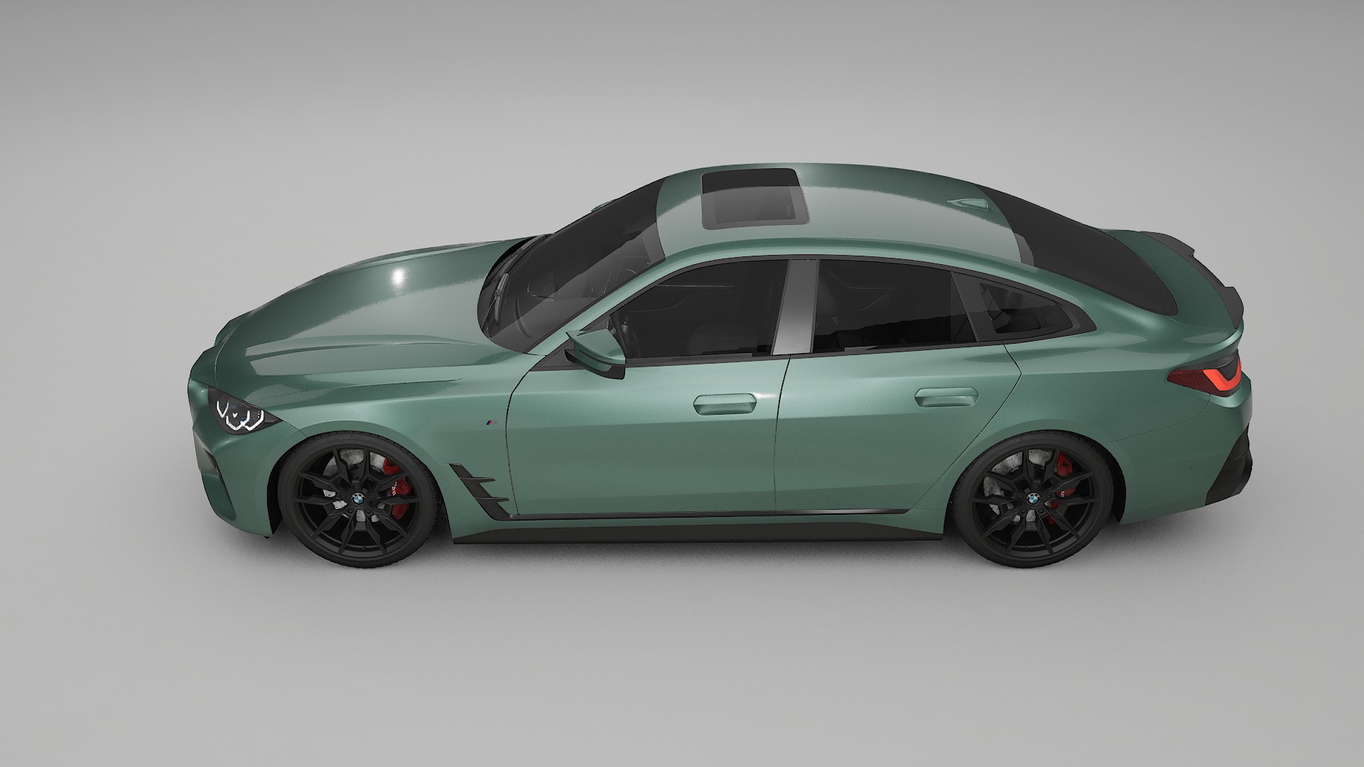 BMW I4 G26 M Package TPU Lakbeschermingsfolie | EVERGREEN Kleurveranderende PPF – Volledig Voorgesneden Kit