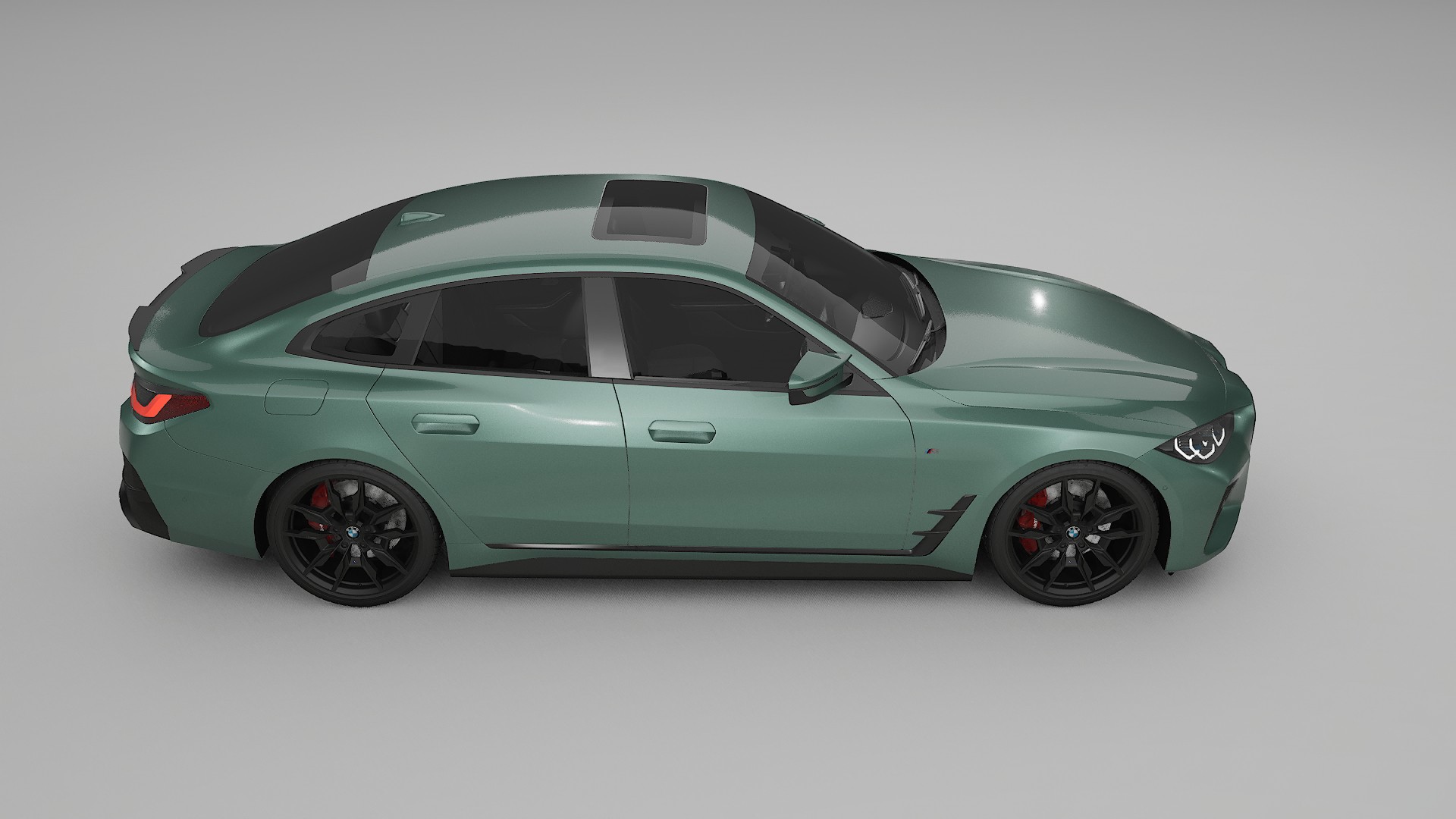 BMW I4 G26 M Package TPU Lakbeschermingsfolie | EVERGREEN Kleurveranderende PPF – Volledig Voorgesneden Kit