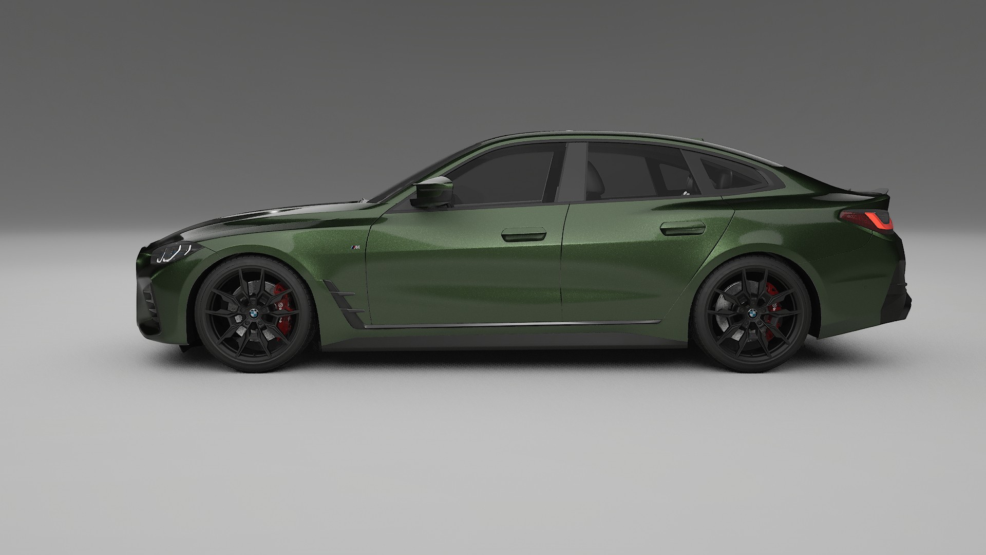 BMW I4 G26 M Package TPU Lakbeschermingsfolie | LAGOON Kleurveranderende PPF – Volledig Voorgesneden Kit