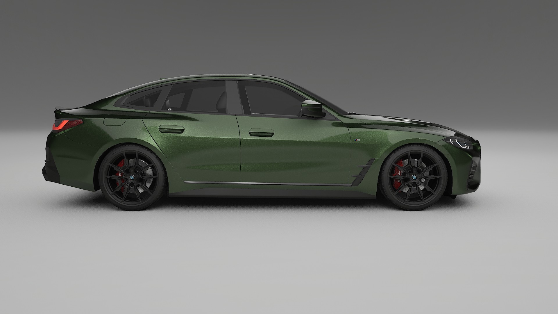 BMW I4 G26 M Package TPU Lakbeschermingsfolie | LAGOON Kleurveranderende PPF – Volledig Voorgesneden Kit