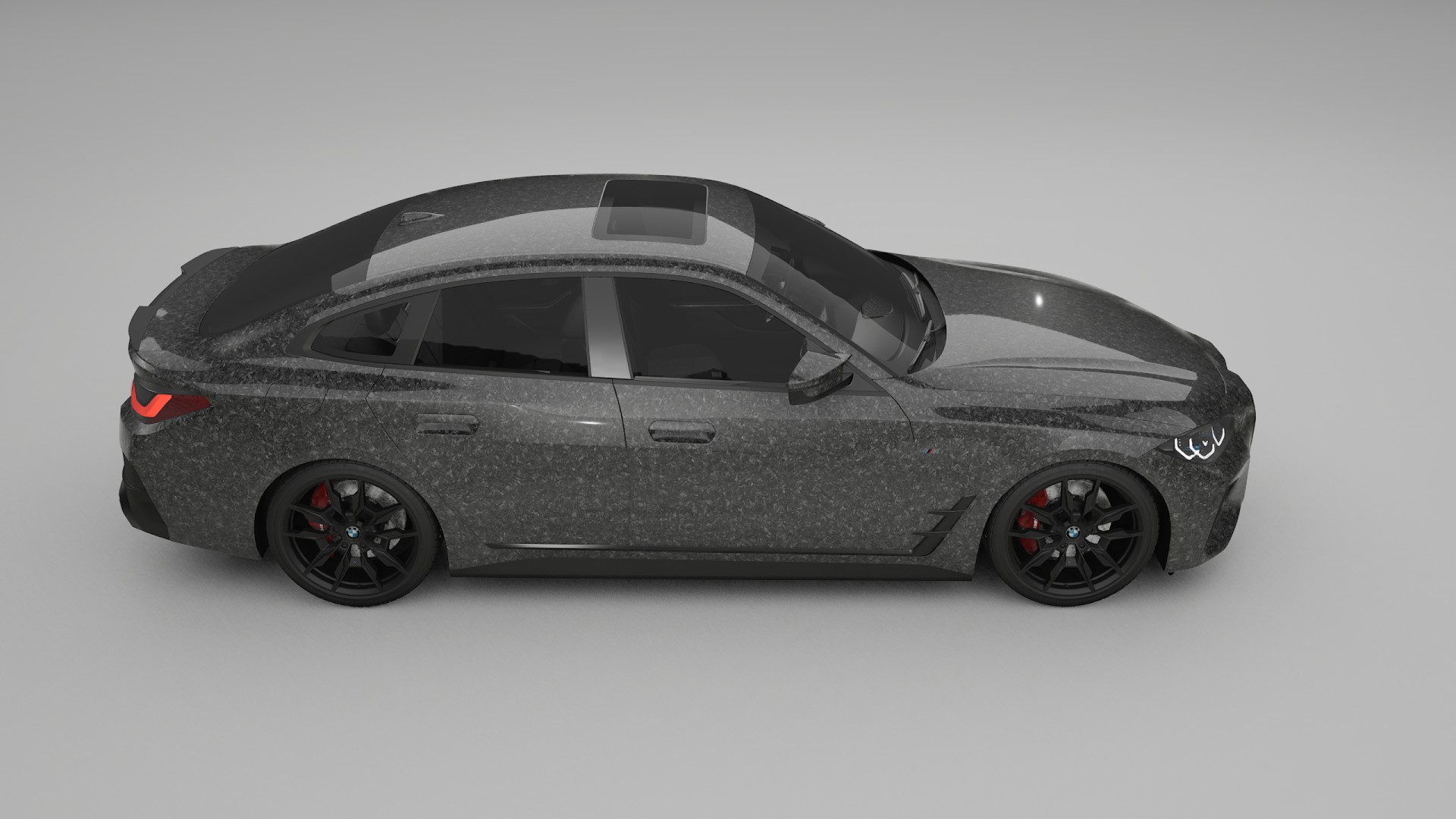 BMW I4 G26 M Package TPU Lakbeschermingsfolie | FORGED S Kleurveranderende PPF – Volledig Voorgesneden Kit