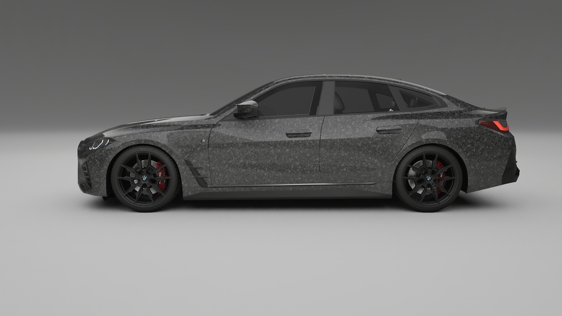 BMW I4 G26 M Package TPU Lakbeschermingsfolie | FORGED S Kleurveranderende PPF – Volledig Voorgesneden Kit