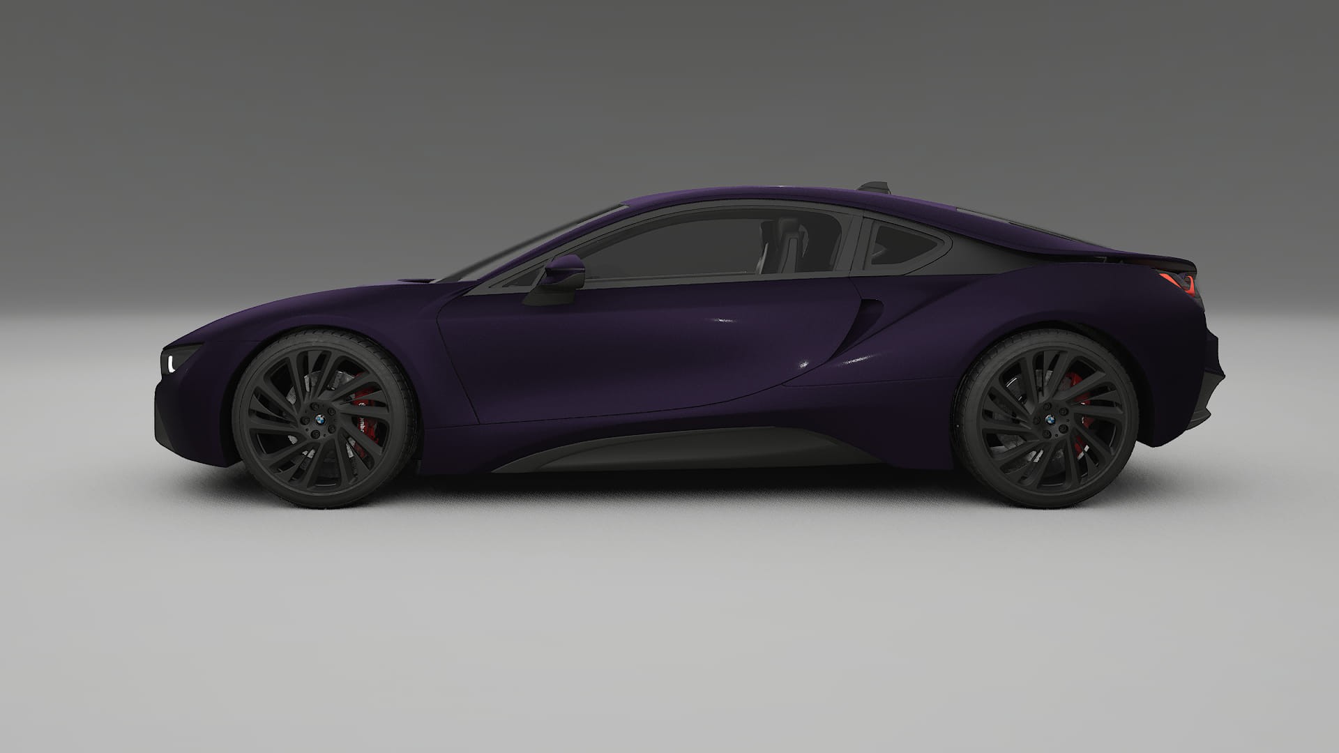BMW I8 I12 TPU Lakbeschermingsfolie | VIOLET Kleurveranderende PPF – Volledig Voorgesneden Kit