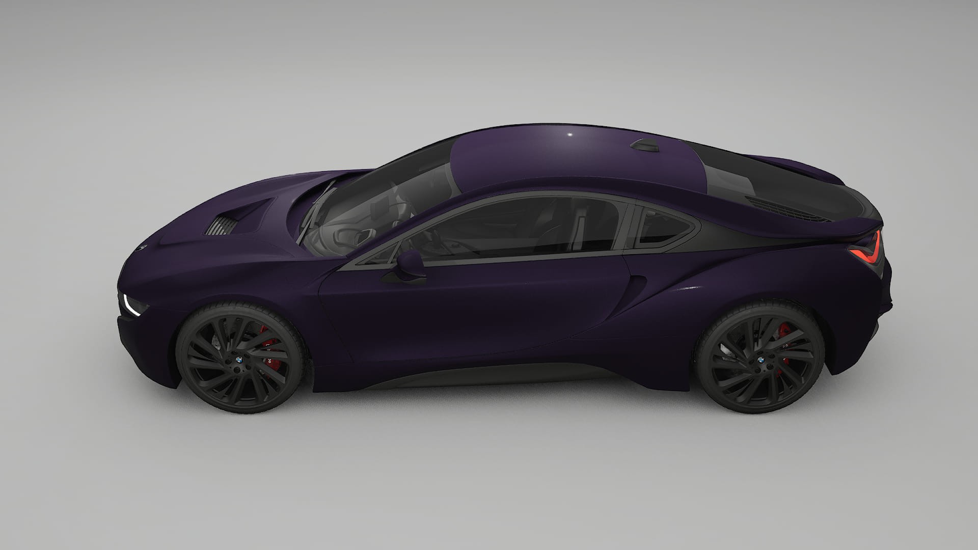 BMW I8 I12 TPU Lakbeschermingsfolie | VIOLET Kleurveranderende PPF – Volledig Voorgesneden Kit