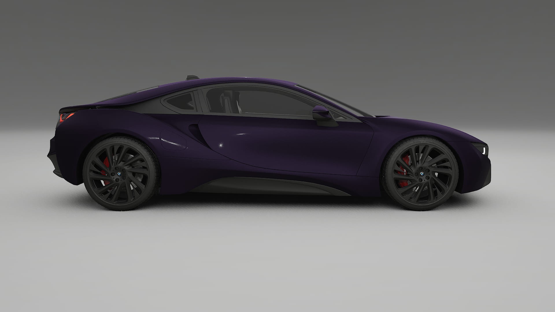 BMW I8 I12 TPU Lakbeschermingsfolie | VIOLET Kleurveranderende PPF – Volledig Voorgesneden Kit