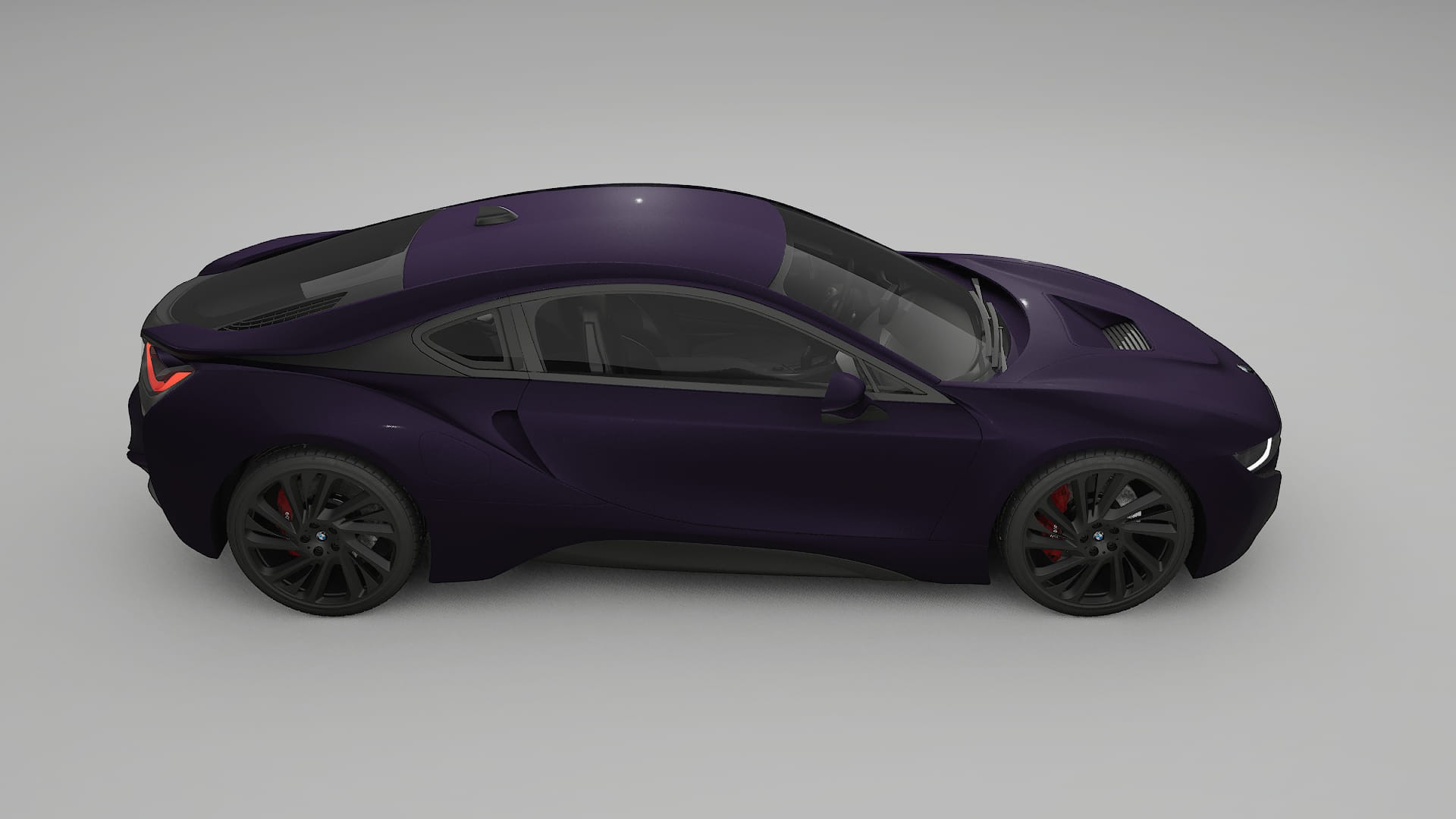 BMW I8 I12 TPU Lakbeschermingsfolie | VIOLET Kleurveranderende PPF – Volledig Voorgesneden Kit