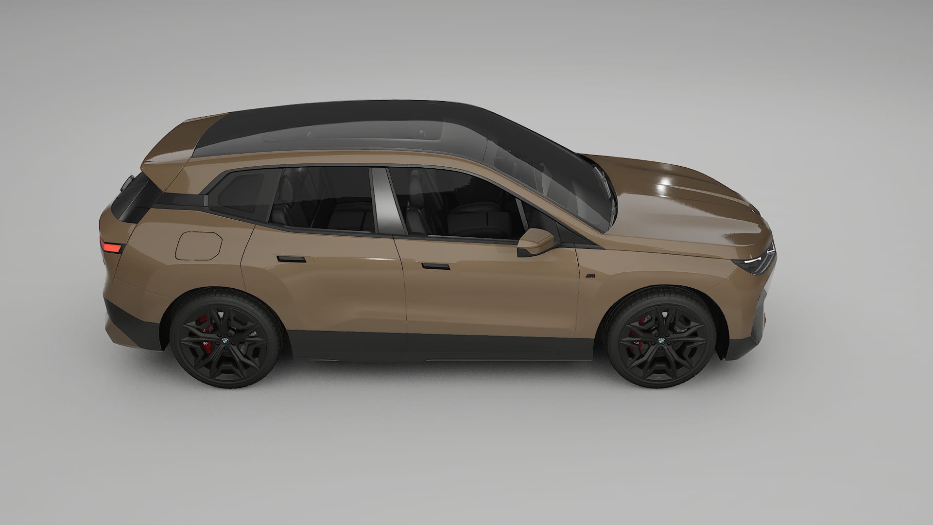 BMW iX M60 TPU Lakbeschermingsfolie | SAHARA Kleurveranderende PPF – Volledig Voorgesneden Kit