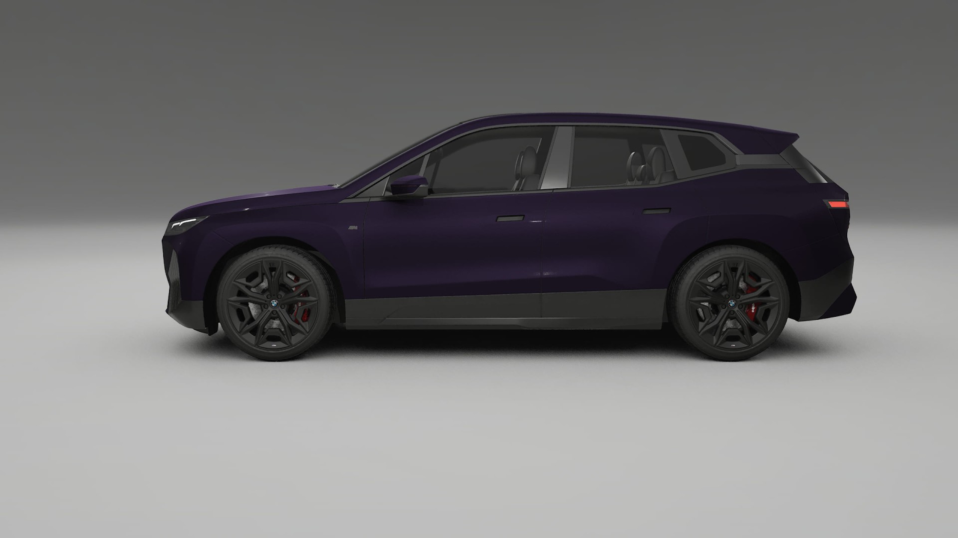 BMW iX M60 TPU Lakbeschermingsfolie | VIOLET Kleurveranderende PPF – Volledig Voorgesneden Kit