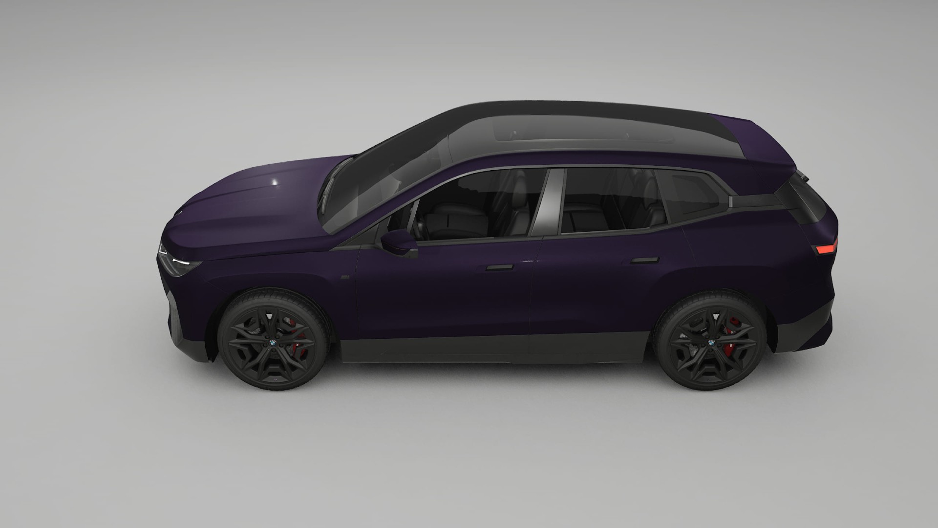 BMW iX M60 TPU Lakbeschermingsfolie | VIOLET Kleurveranderende PPF – Volledig Voorgesneden Kit