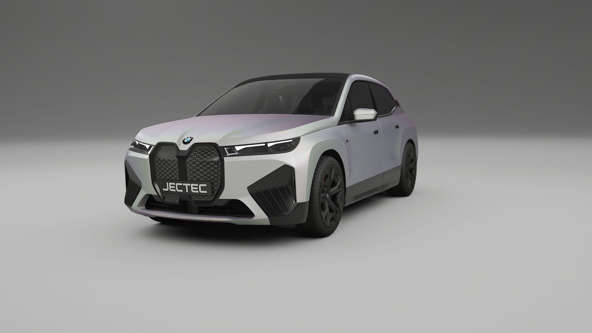 BMW iX M60 TPU Lakbeschermingsfolie | NEBULA Kleurveranderende PPF – Volledig Voorgesneden Kit