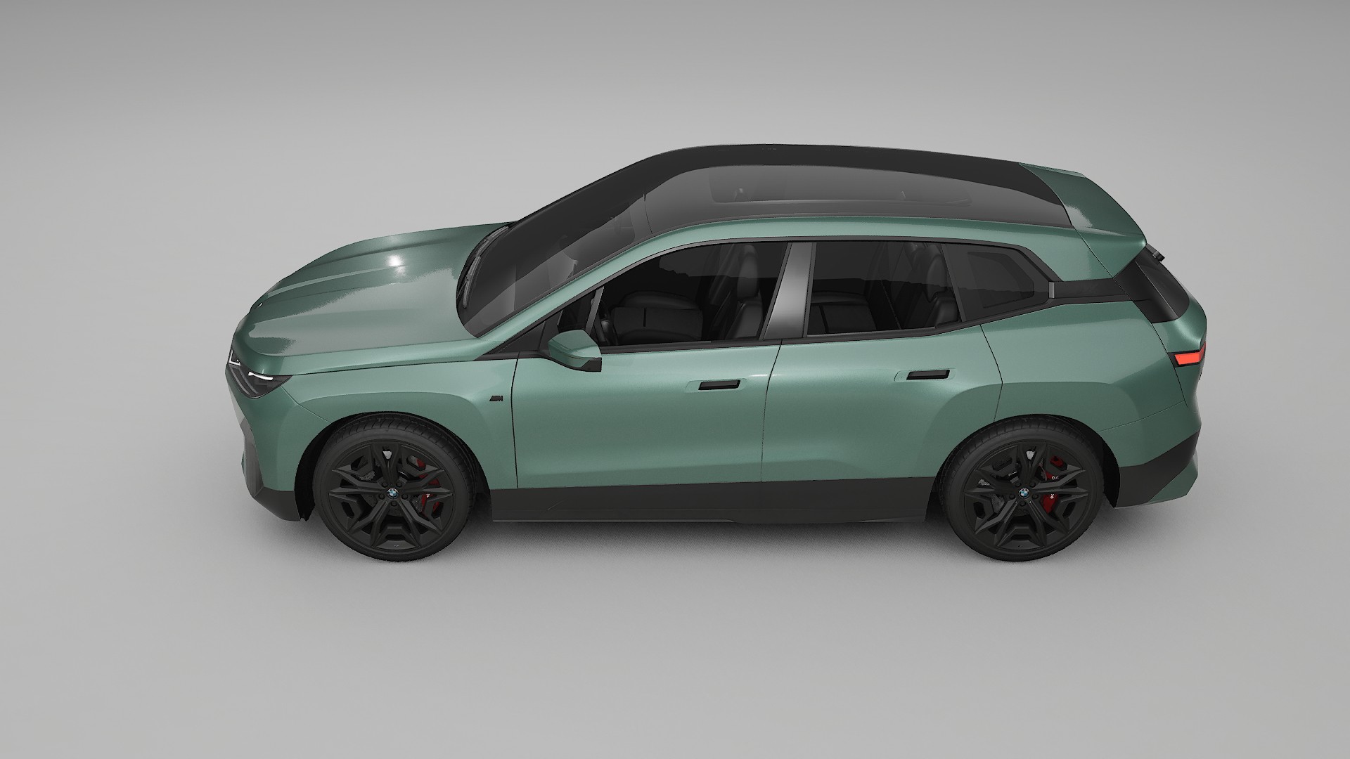 BMW iX M60 TPU Lakbeschermingsfolie | EVERGREEN Kleurveranderende PPF – Volledig Voorgesneden Kit