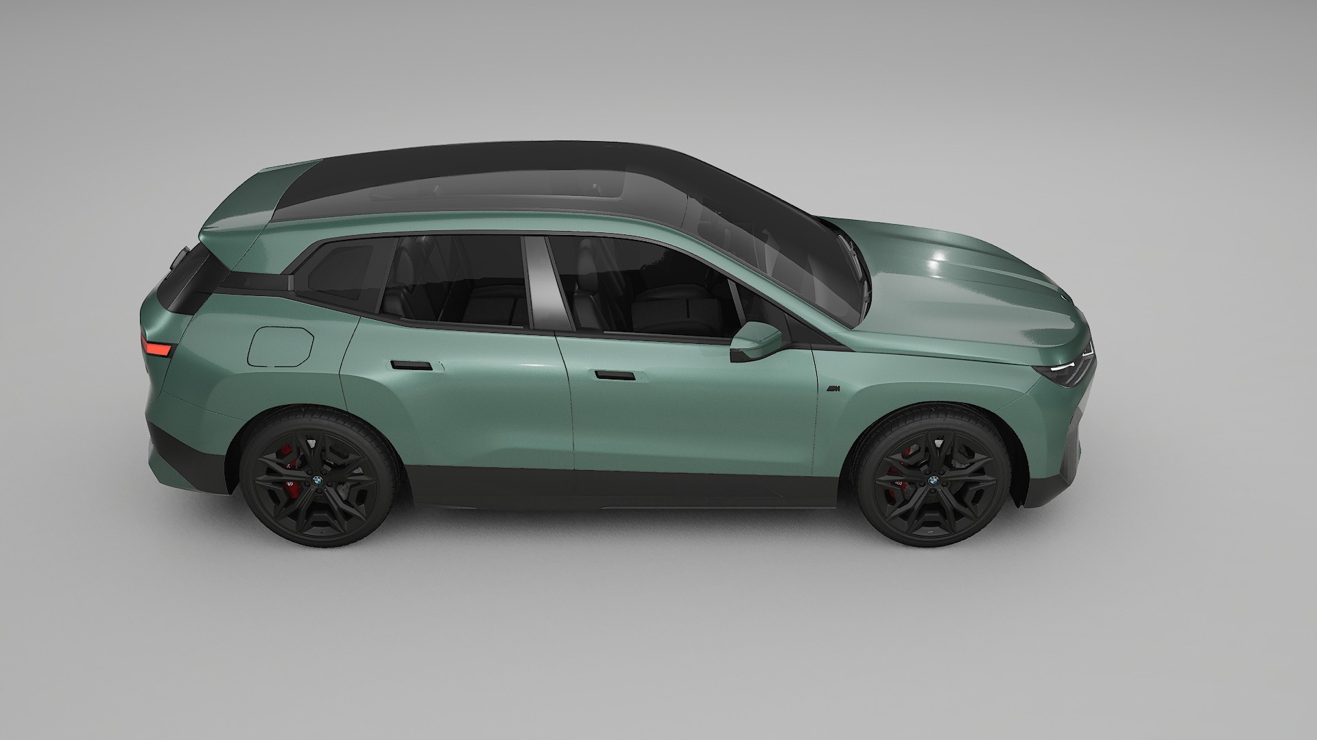 BMW iX M60 TPU Lakbeschermingsfolie | EVERGREEN Kleurveranderende PPF – Volledig Voorgesneden Kit