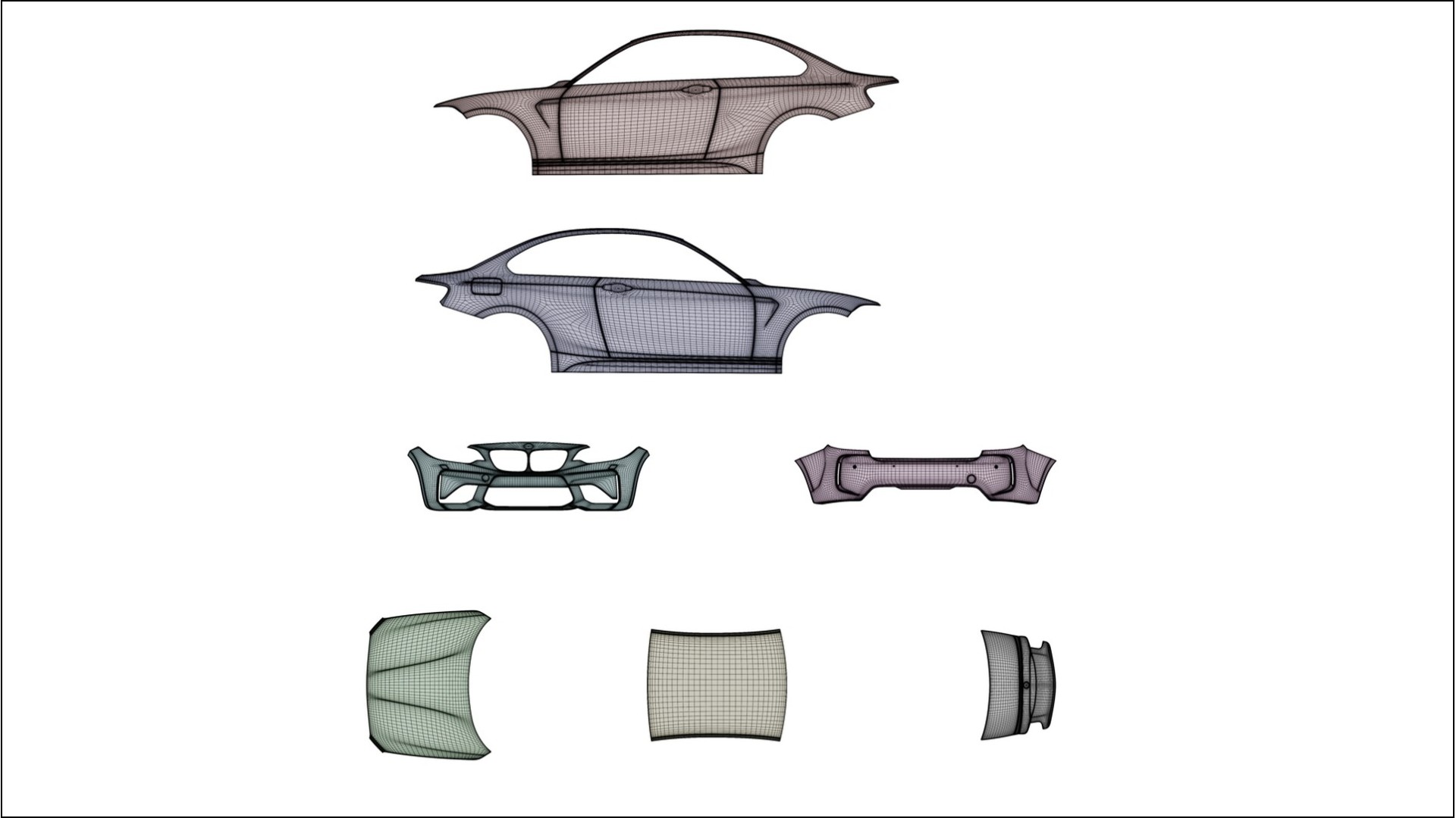 BMW M2 F87 facelift LCI TPU Lakbeschermingsfolie | JEWEL Kleurveranderende PPF – Volledig Voorgesneden Kit