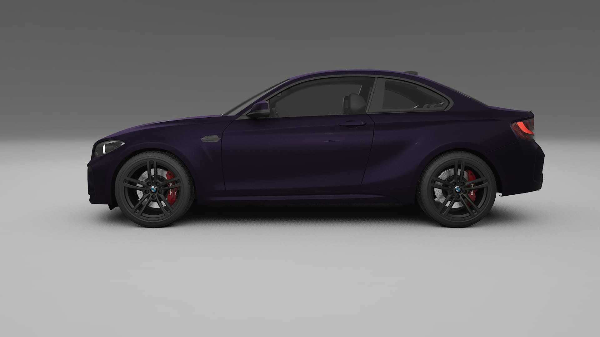 BMW M2 F87 facelift LCI TPU Lakbeschermingsfolie | VIOLET Kleurveranderende PPF – Volledig Voorgesneden Kit