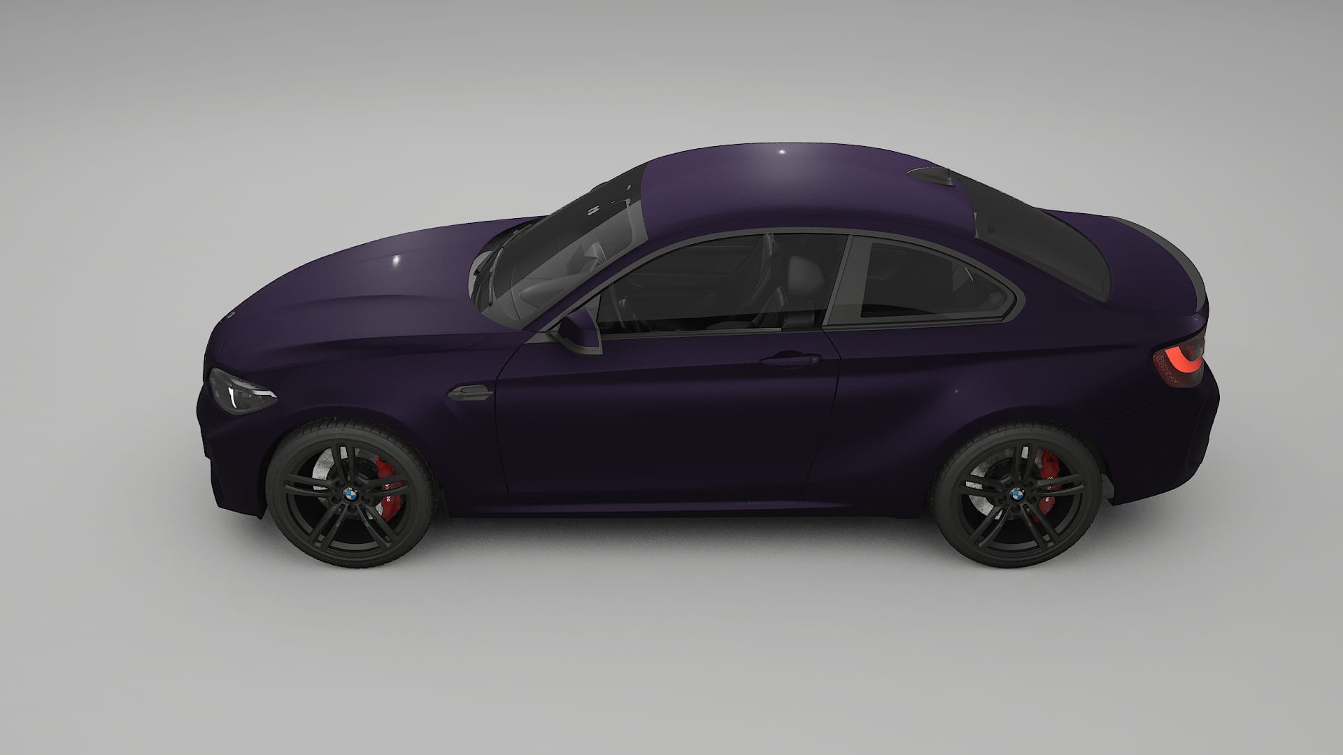 BMW M2 F87 facelift LCI TPU Lakbeschermingsfolie | VIOLET Kleurveranderende PPF – Volledig Voorgesneden Kit