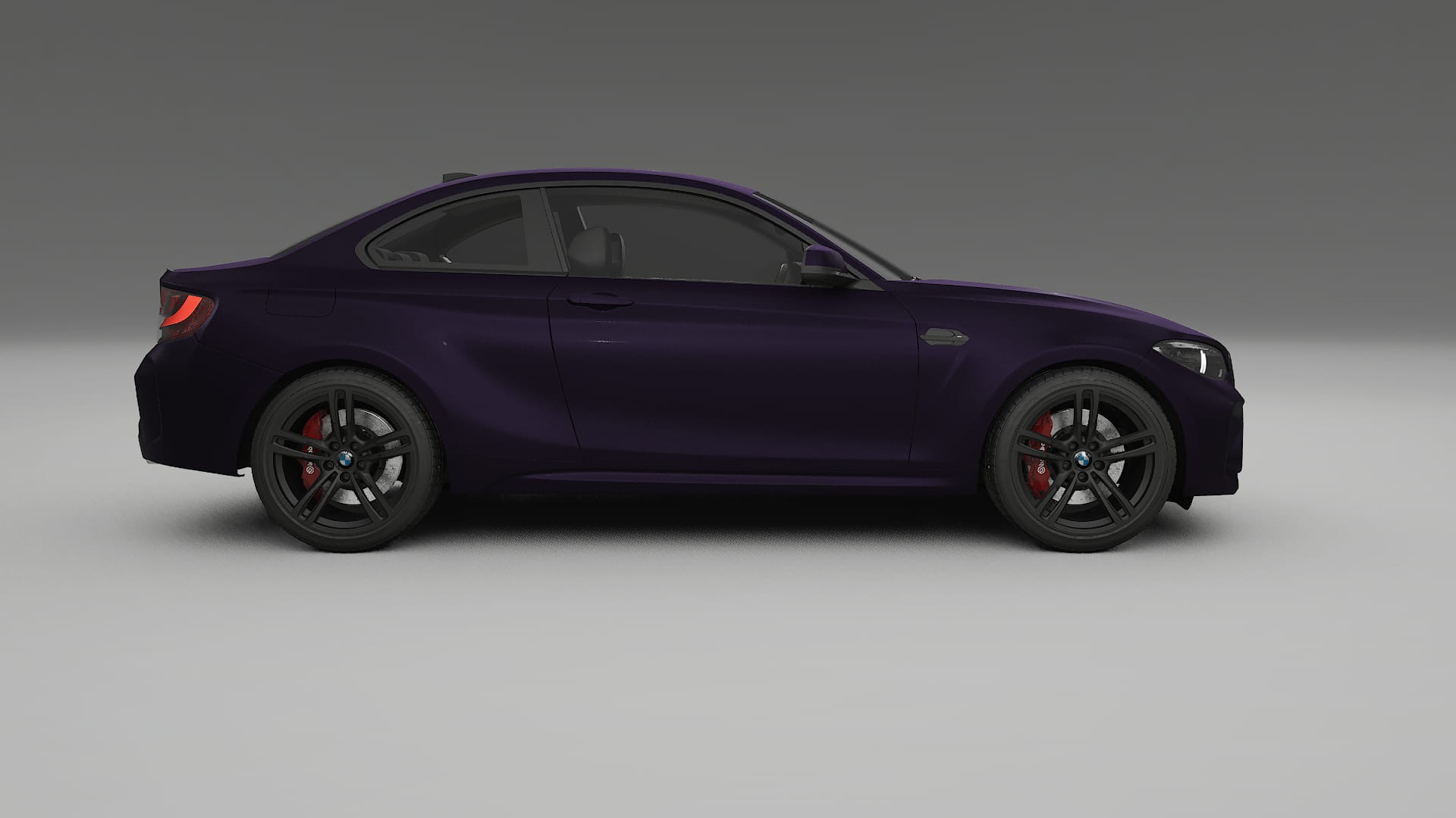 BMW M2 F87 facelift LCI TPU Lakbeschermingsfolie | VIOLET Kleurveranderende PPF – Volledig Voorgesneden Kit